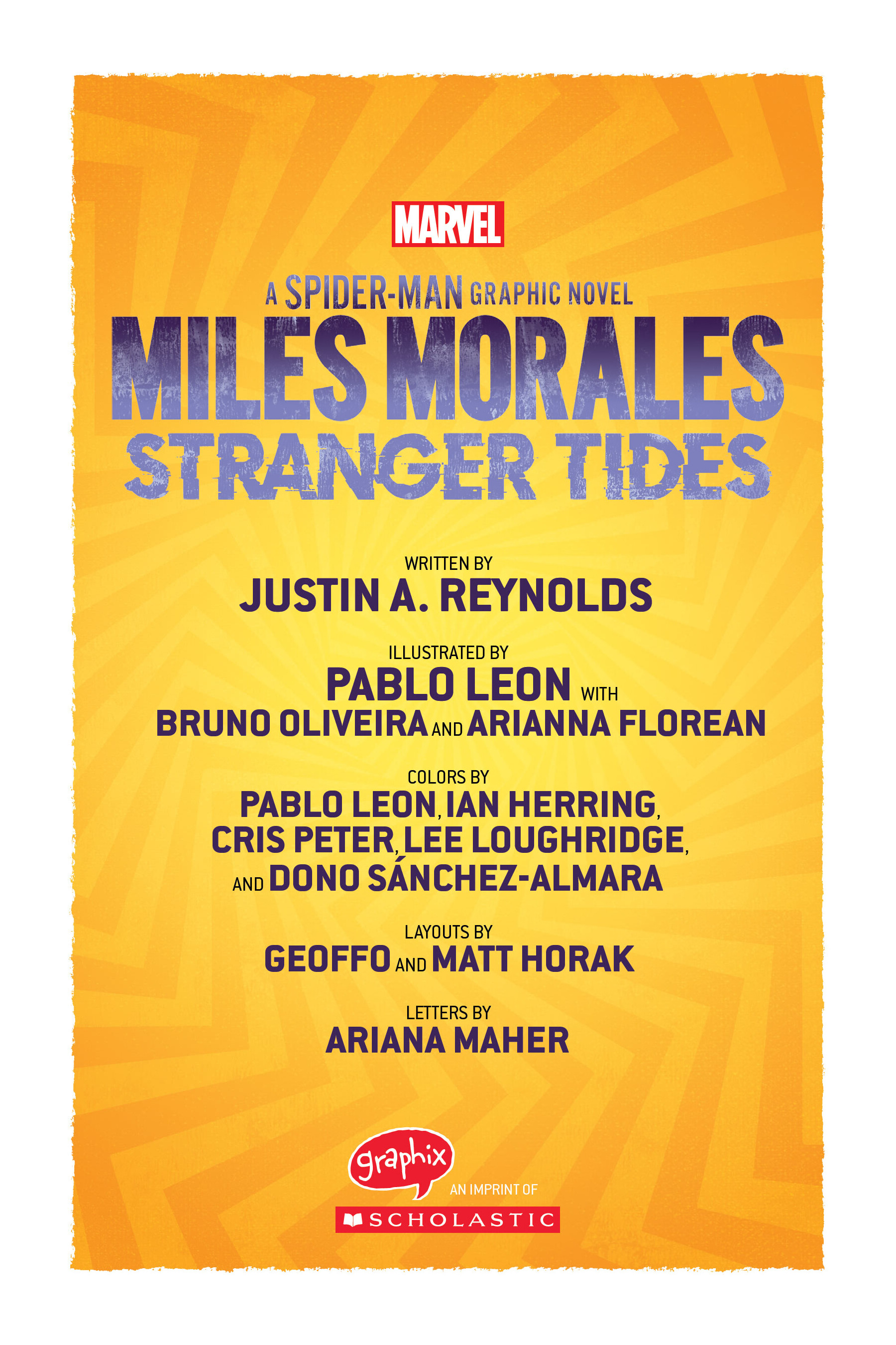 Read online Miles Morales: Stranger Tides comic -  Issue # TPB - 2