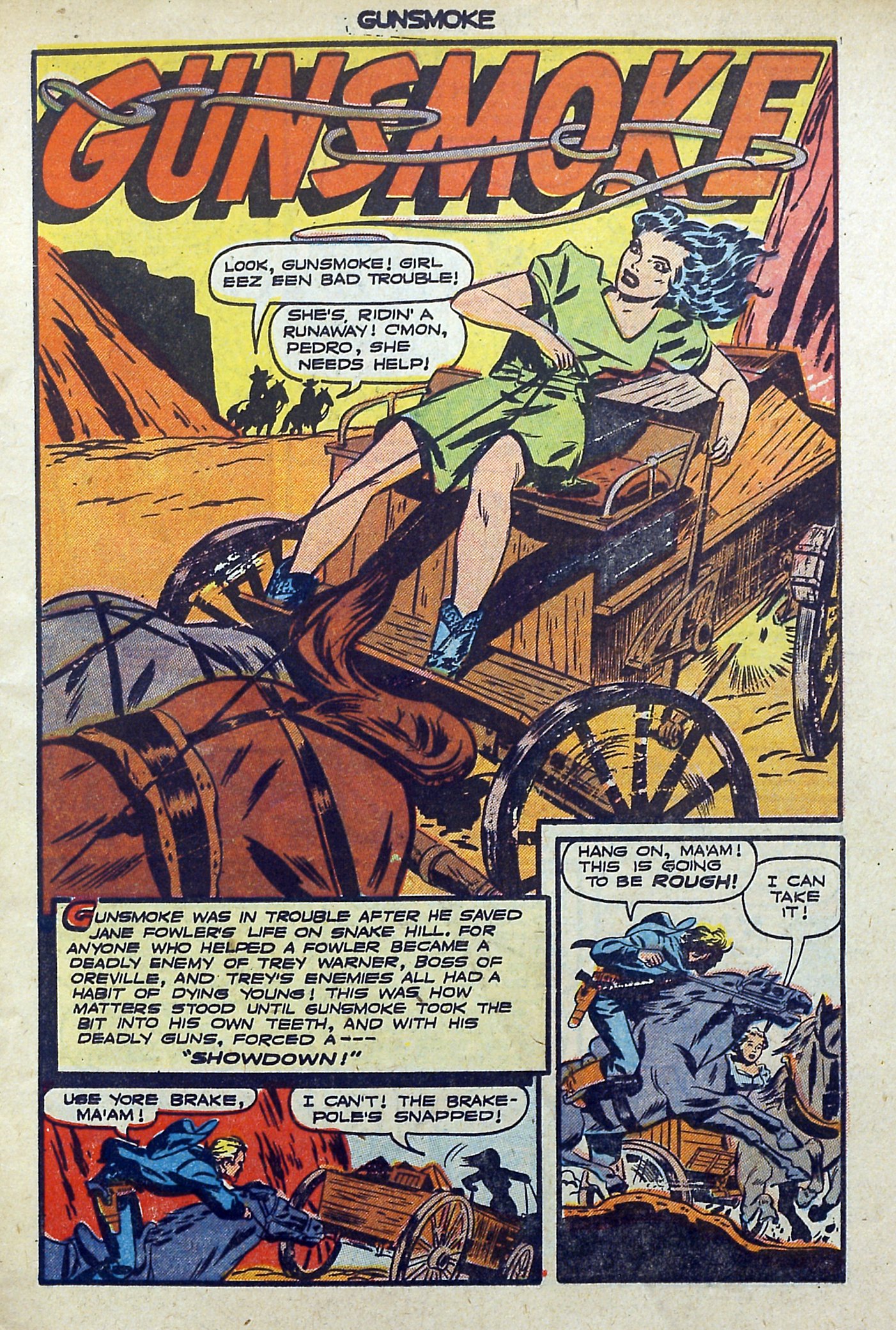 Read online Gunsmoke comic -  Issue #3 - 3