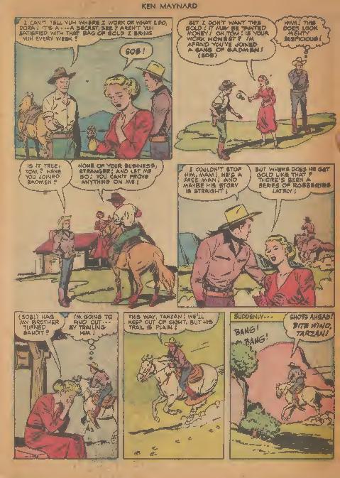 Read online Ken Maynard Western comic -  Issue #5 - 5
