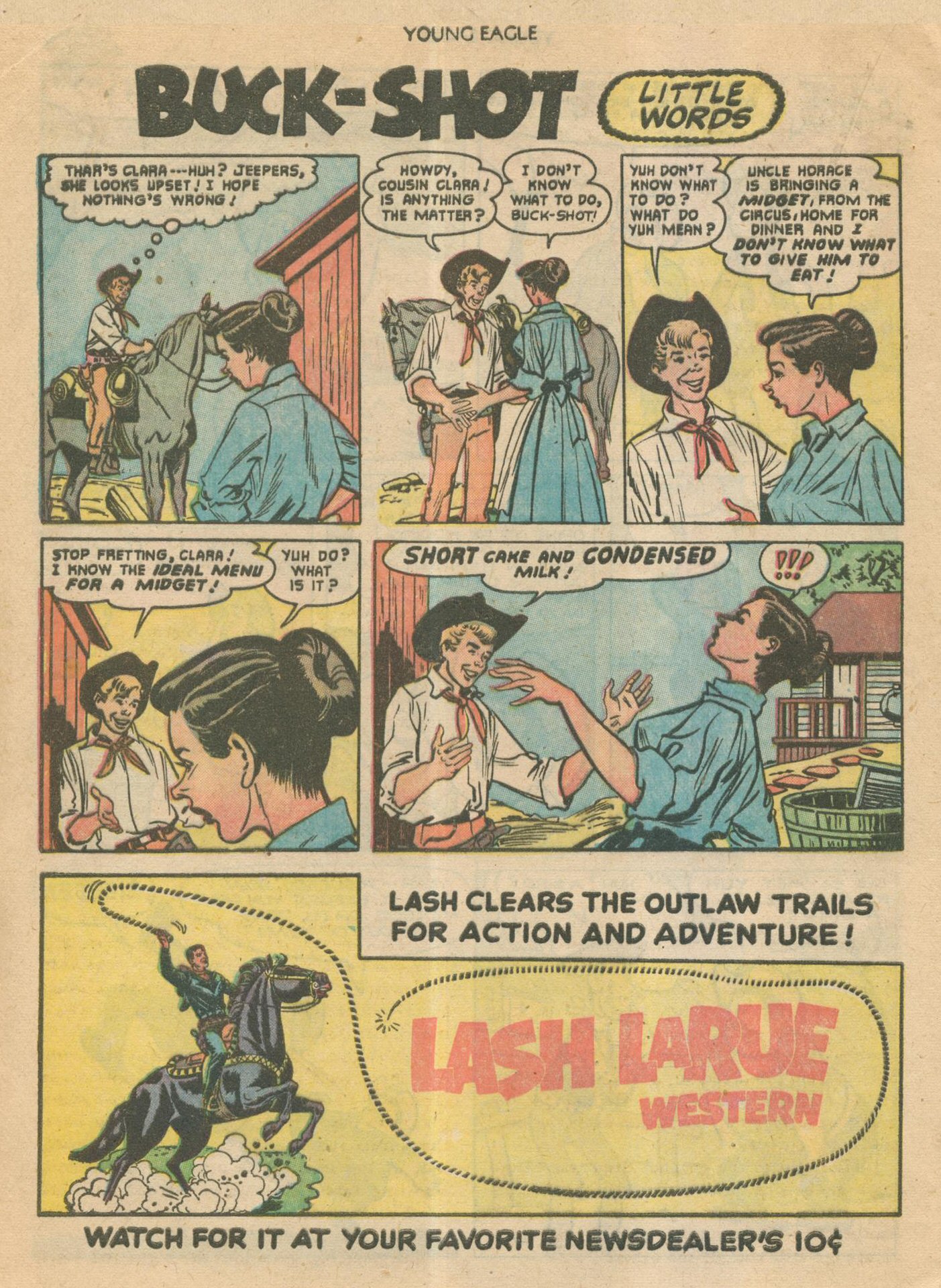 Read online Young Eagle comic -  Issue #9 - 21