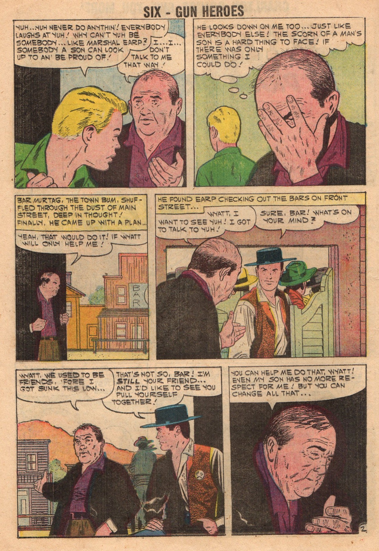 Read online Six-Gun Heroes comic -  Issue #61 - 18