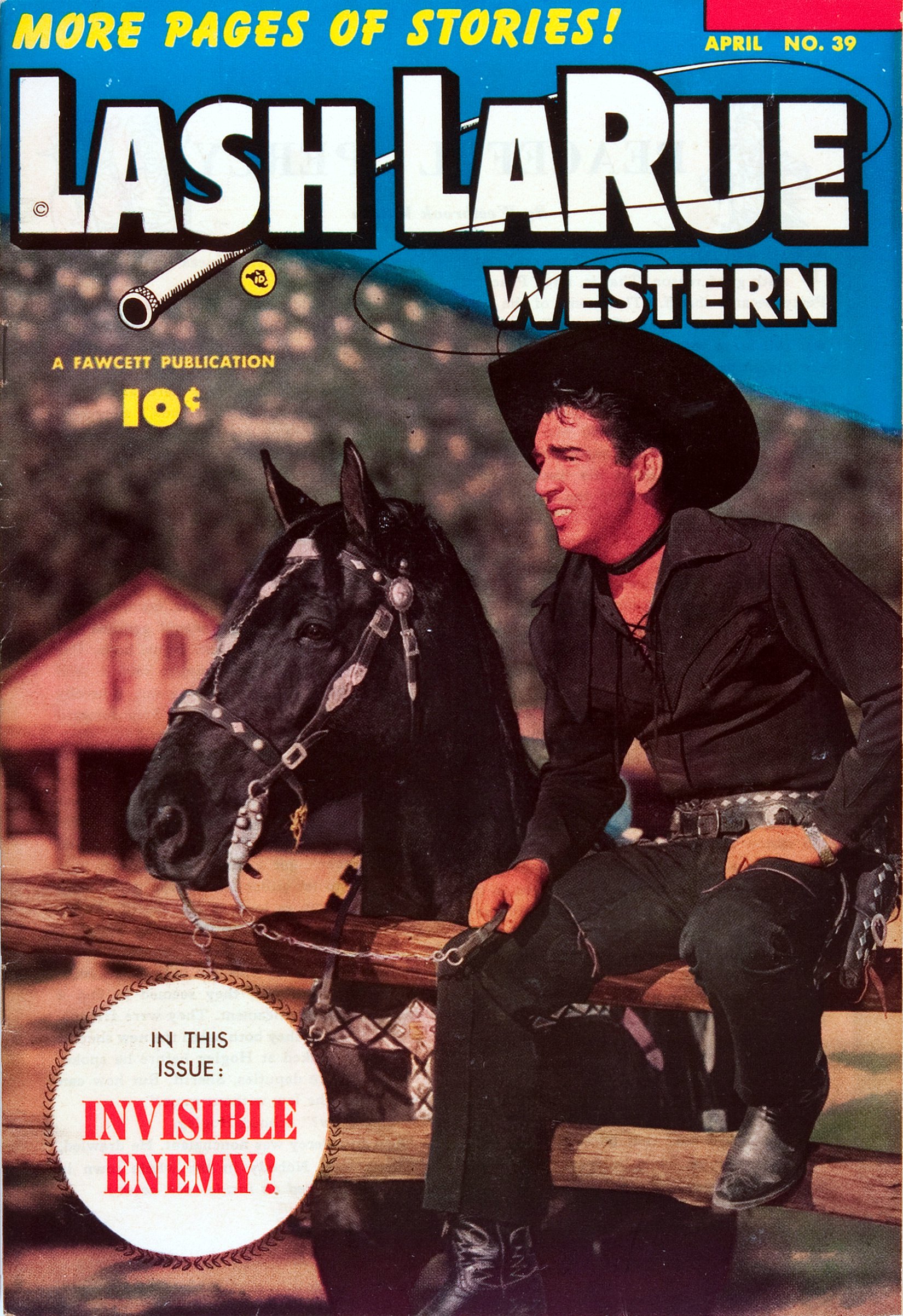 Read online Lash Larue Western (1949) comic -  Issue #39 - 1