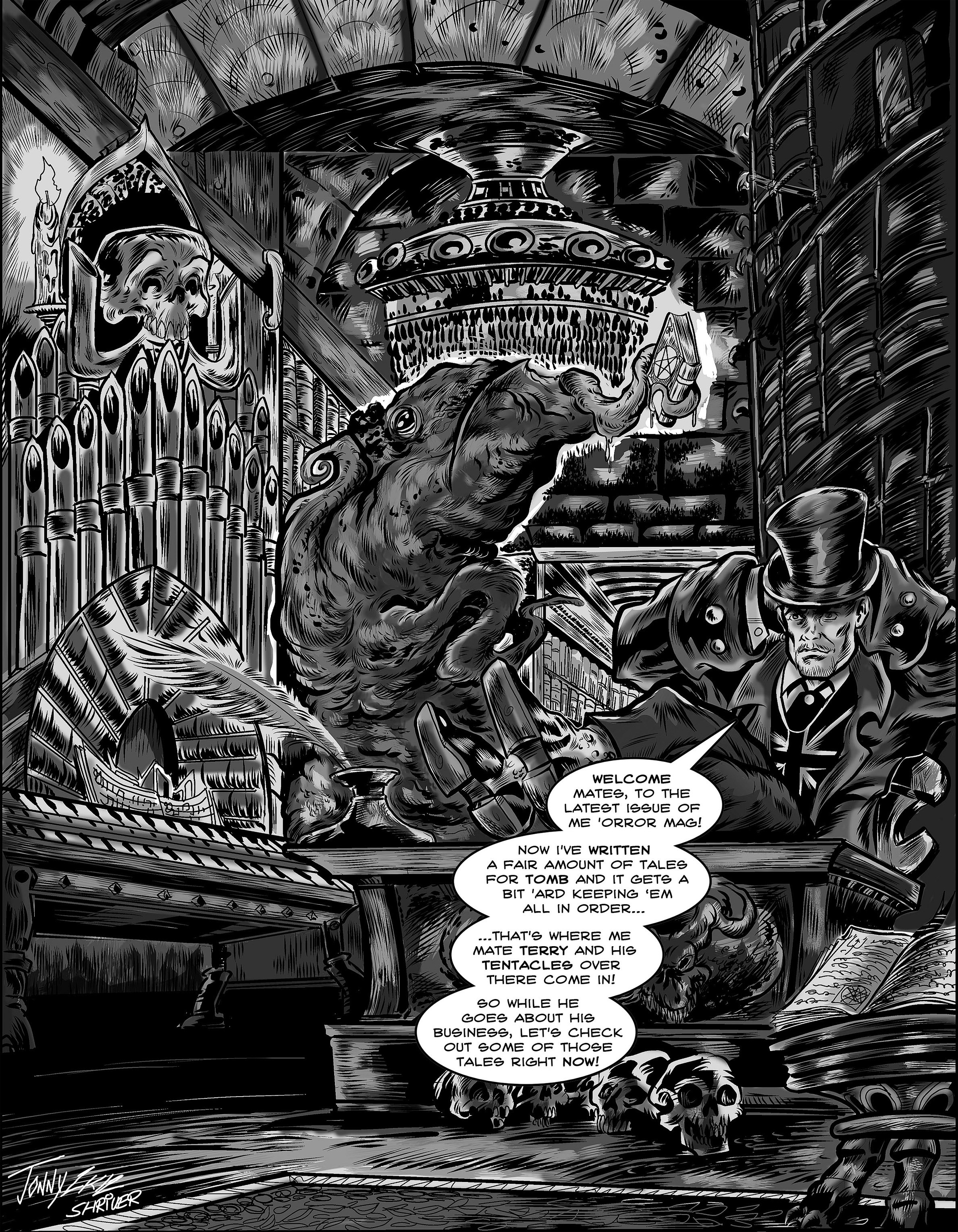 Read online Bloke's Terrible Tomb Of Terror comic -  Issue #5 - 2