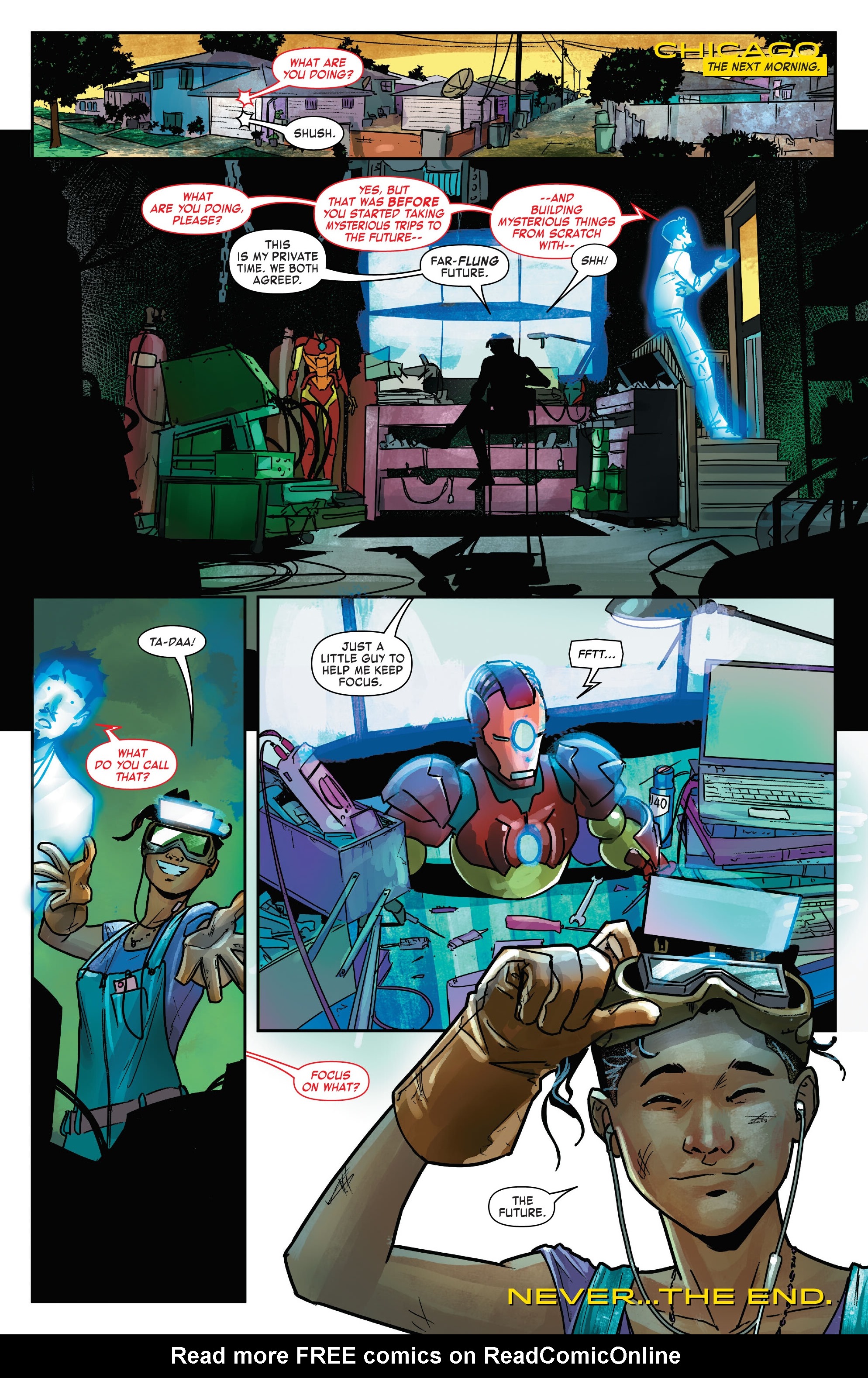 Read online Marvel-Verse: Ironheart comic -  Issue # TPB - 30