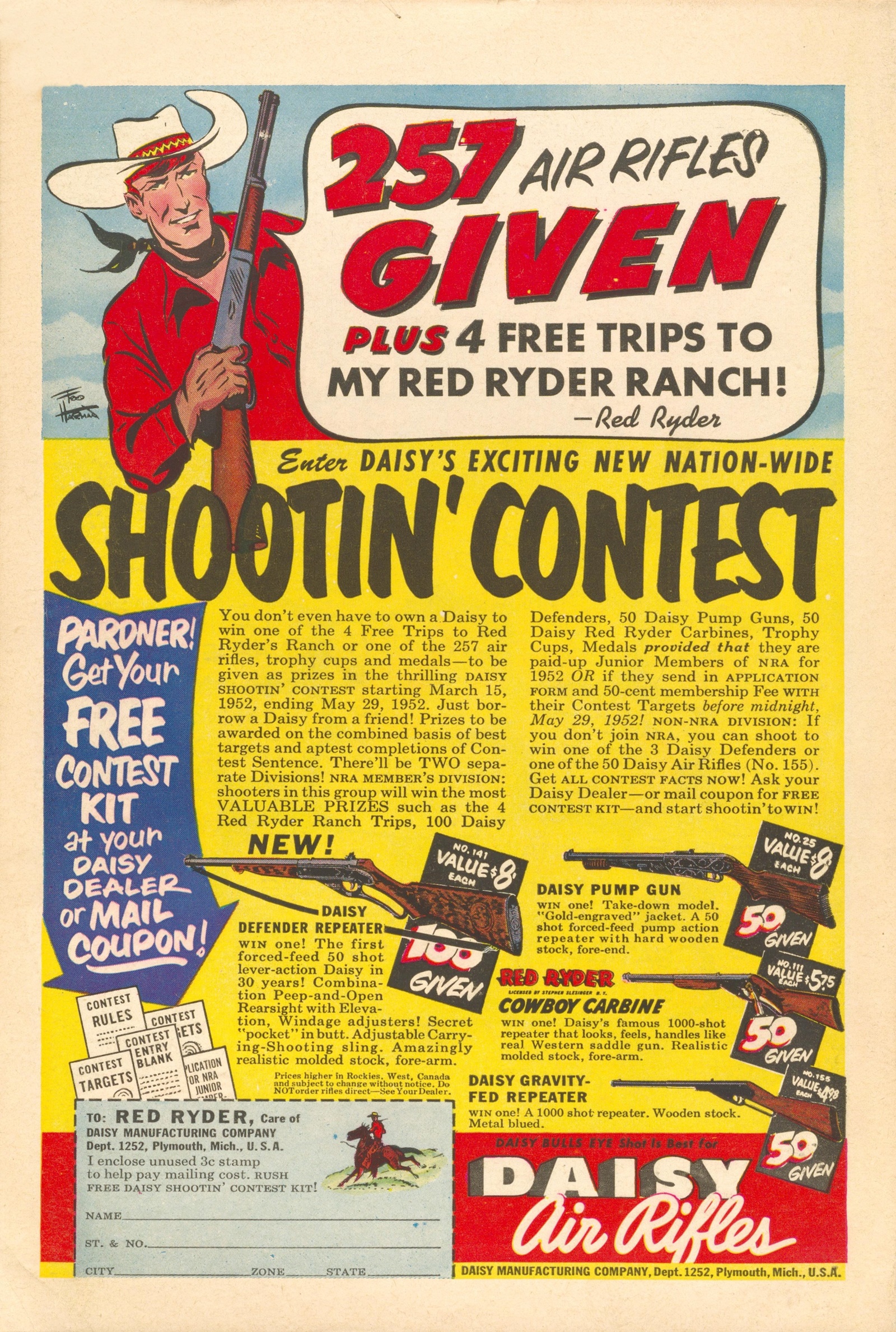 Read online Tom Mix Western (1948) comic -  Issue #53 - 36