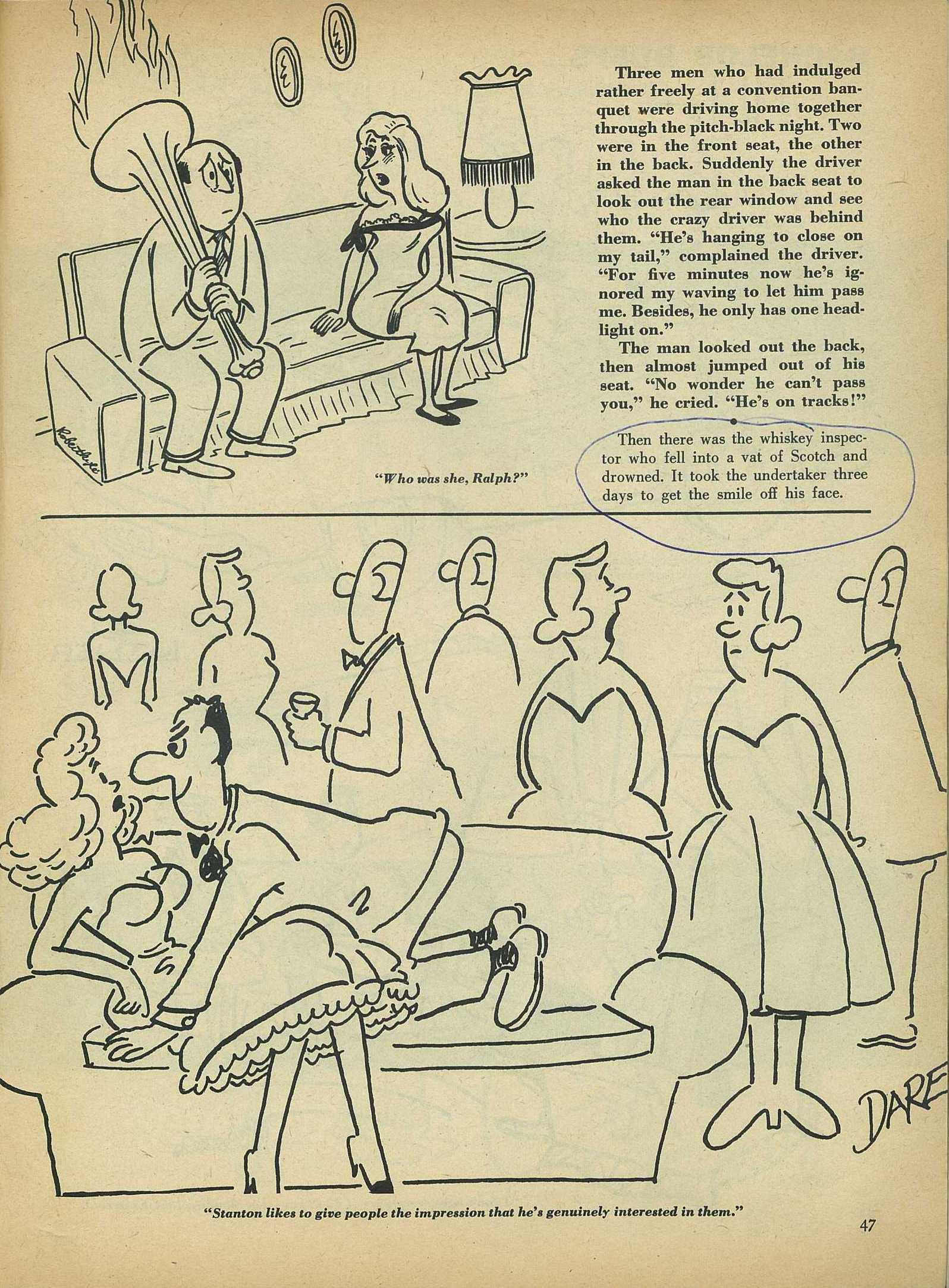 Read online Cartoons and Gags comic -  Issue #5 - 47