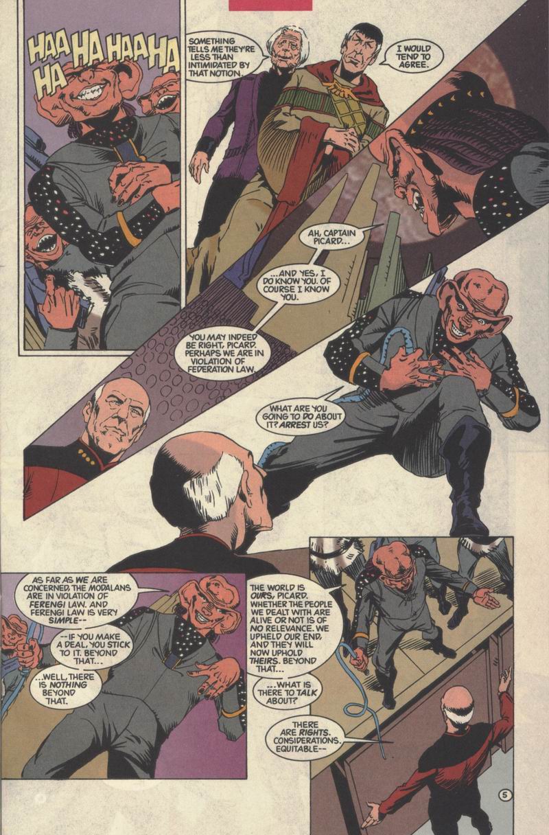 Read online Star Trek: The Next Generation - The Modala Imperative comic -  Issue #3 - 5