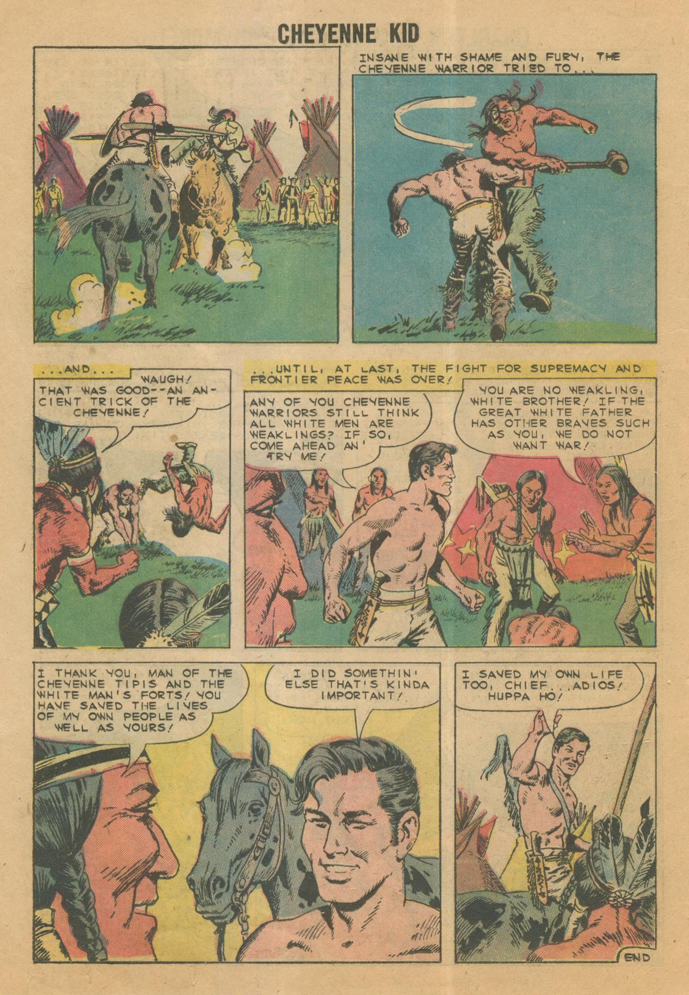 Read online Cheyenne Kid comic -  Issue #20 - 17