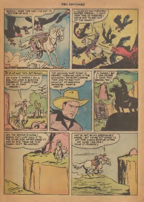 Read online Ken Maynard Western comic -  Issue #5 - 16