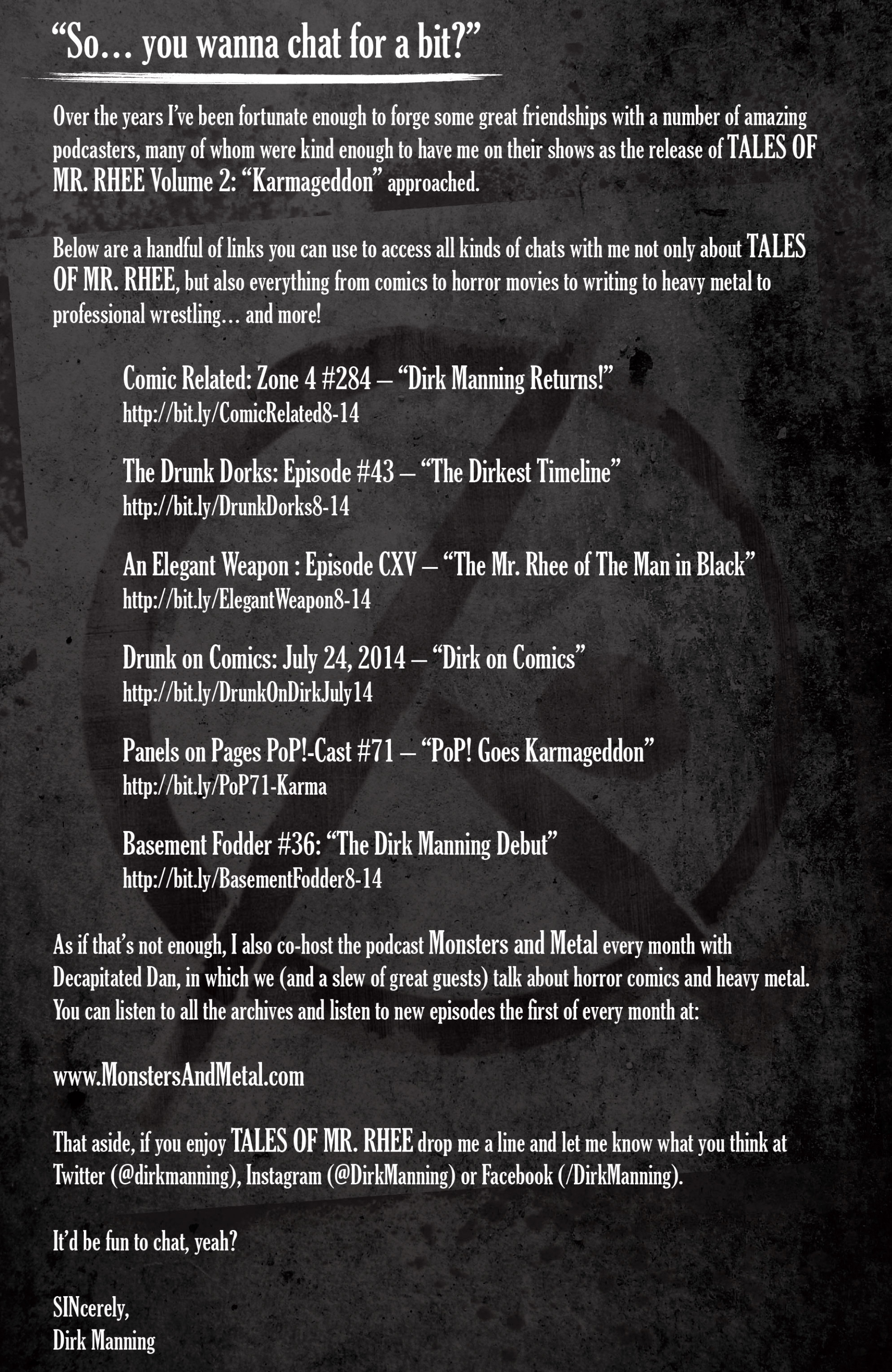 Read online Tales of Mr. Rhee: Karmageddon comic -  Issue #2 - 25