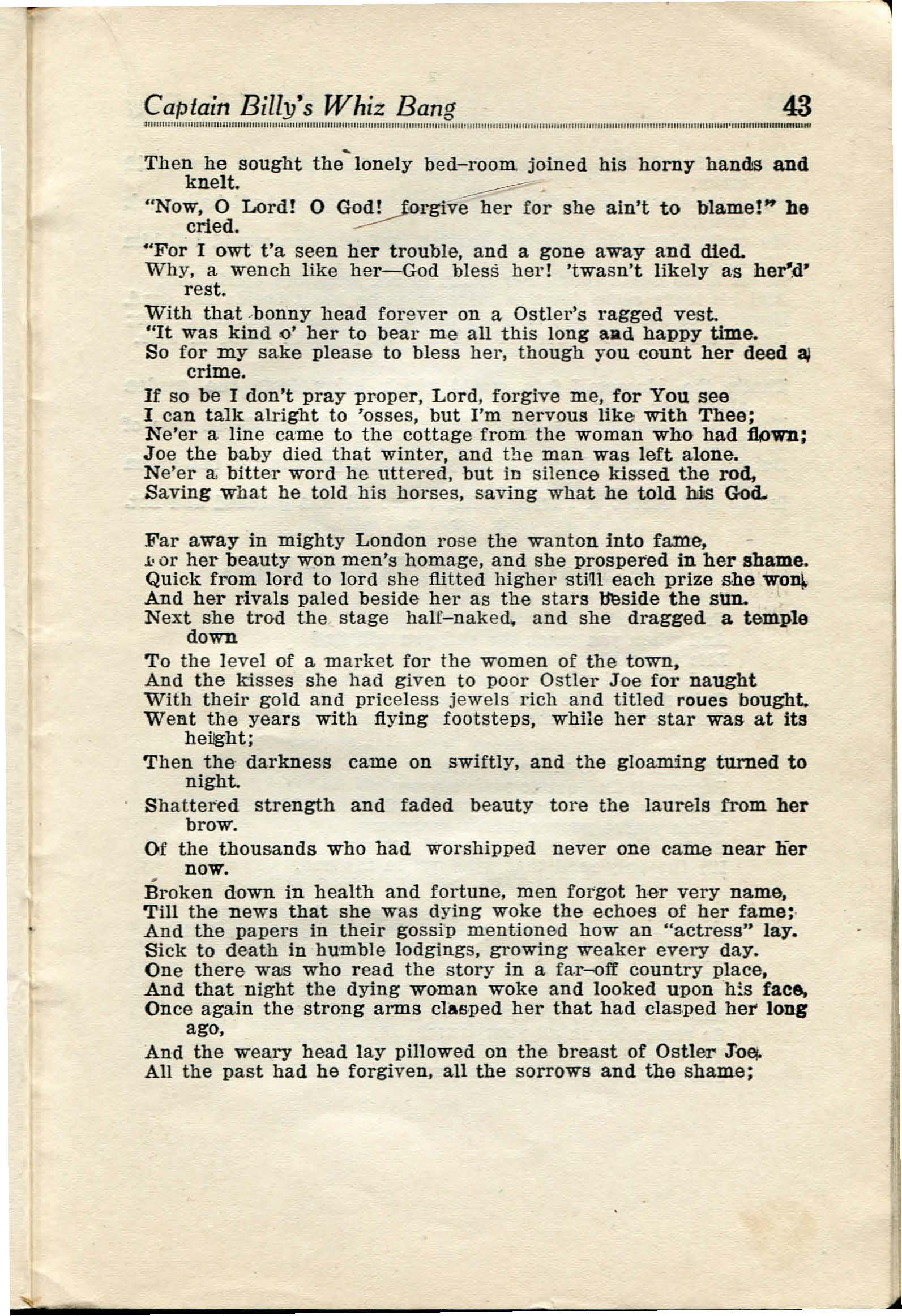Read online Captain Billy's Whiz Bang comic -  Issue #33 - 45