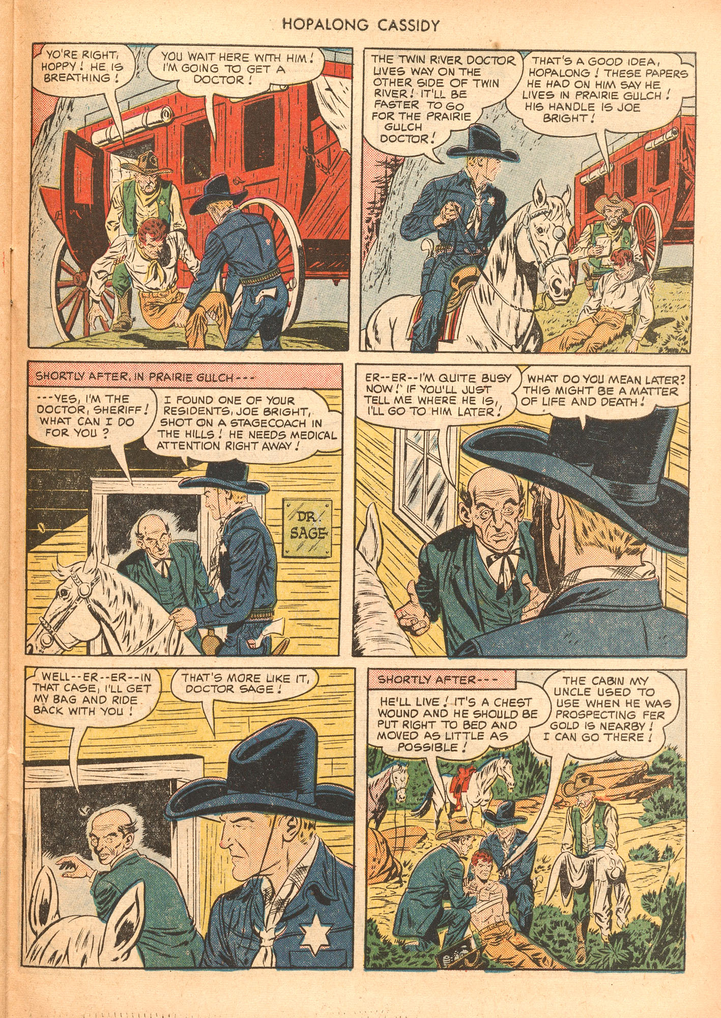 Read online Hopalong Cassidy comic -  Issue #47 - 43