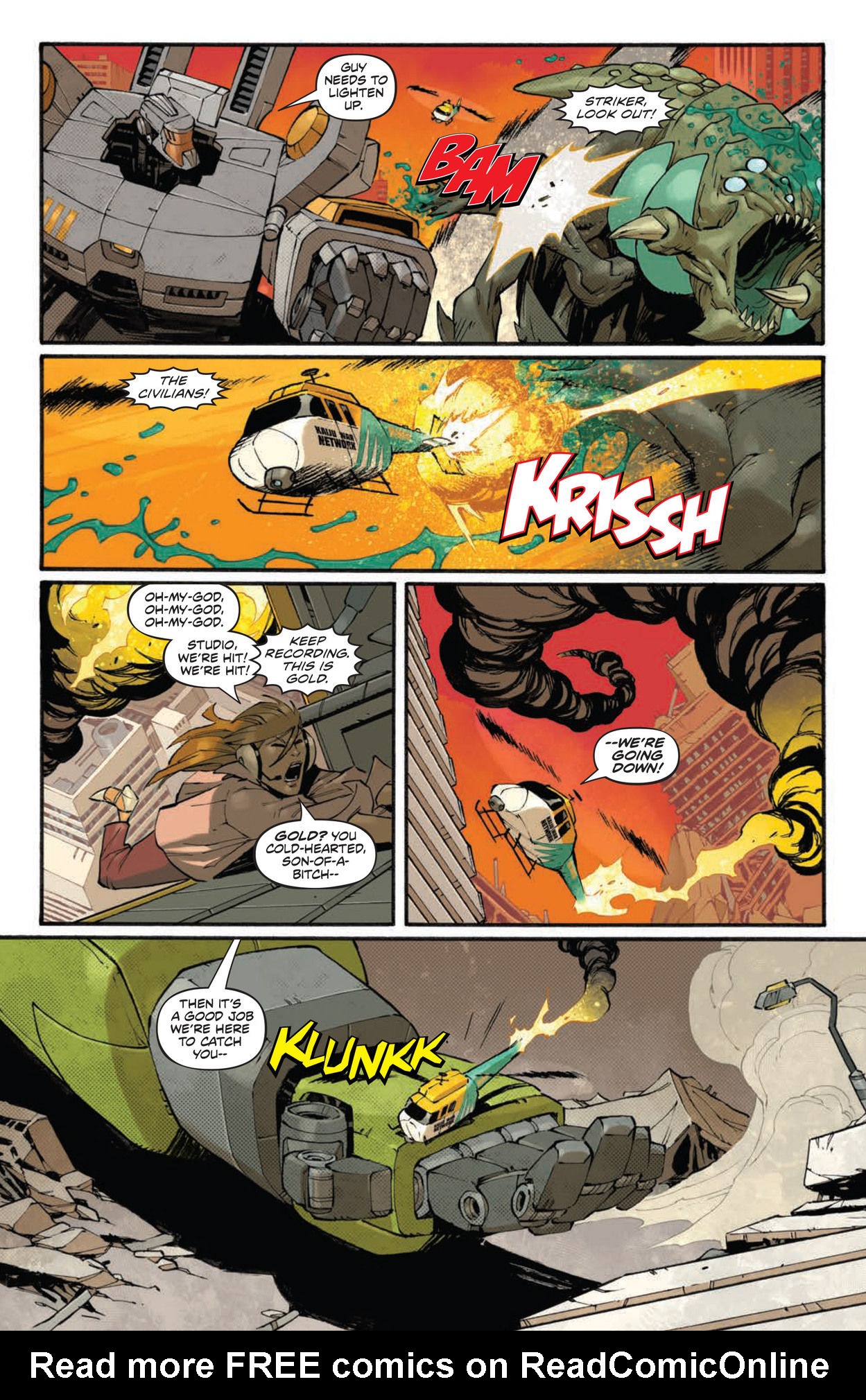 Read online Pacific Rim: Blackout comic -  Issue # TPB - 8