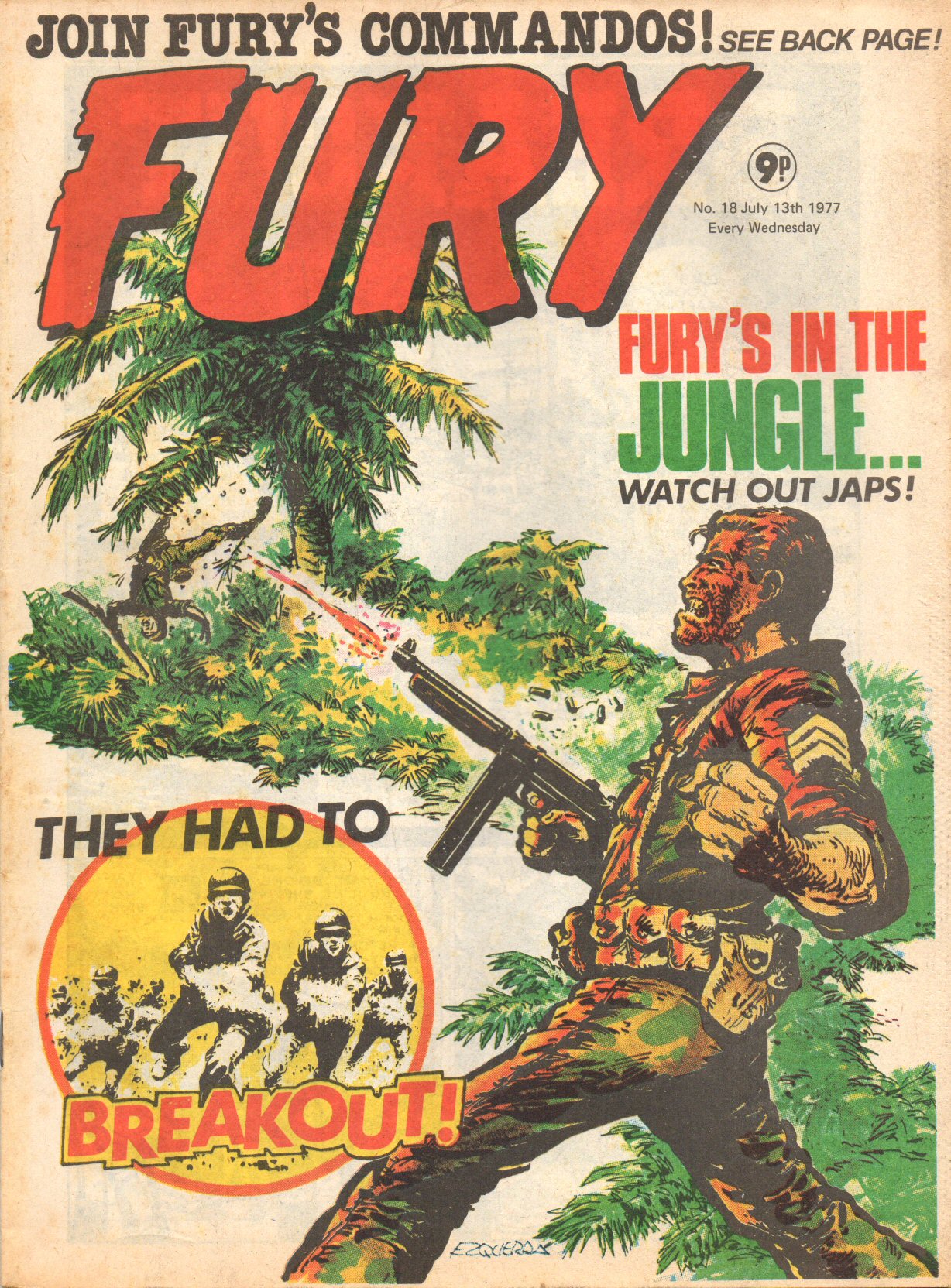Read online Fury (1977) comic -  Issue #18 - 1