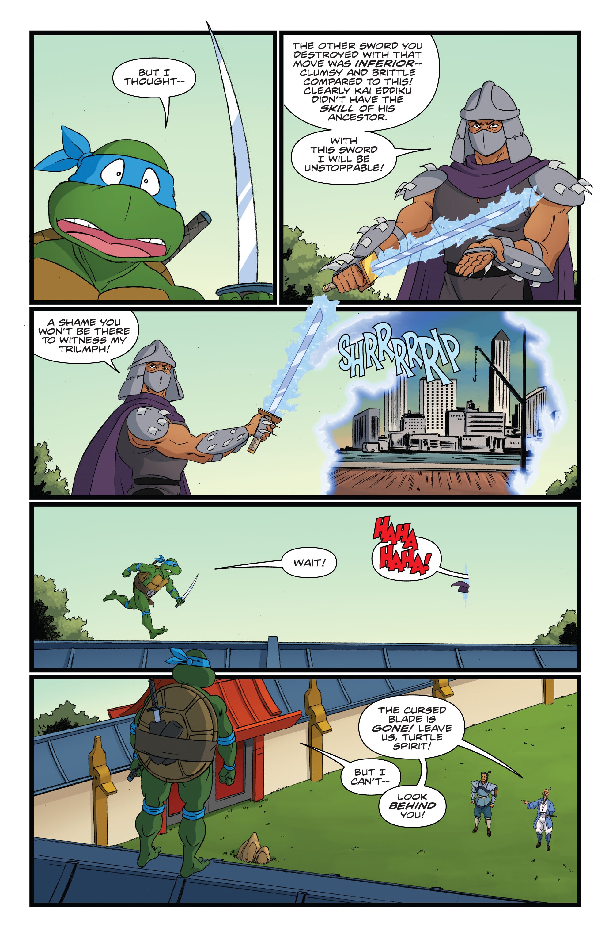 Read online Teenage Mutant Ninja Turtles: Saturday Morning Adventures Continued comic -  Issue #10 - 21