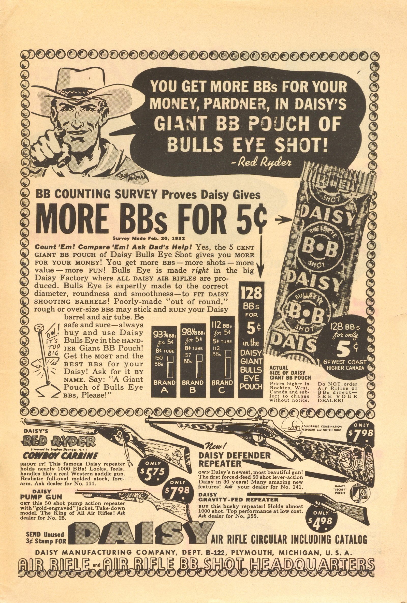 Read online Monte Hale Western comic -  Issue #75 - 35