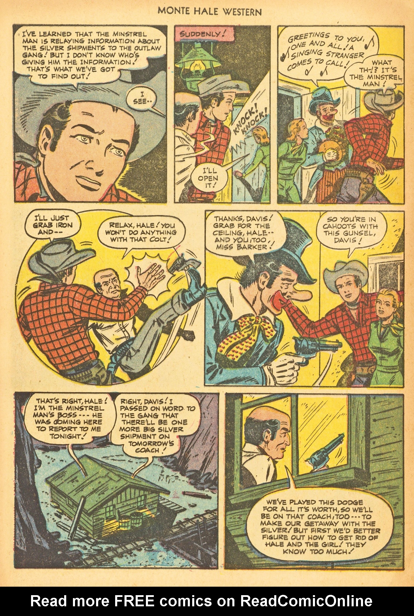 Read online Monte Hale Western comic -  Issue #66 - 8