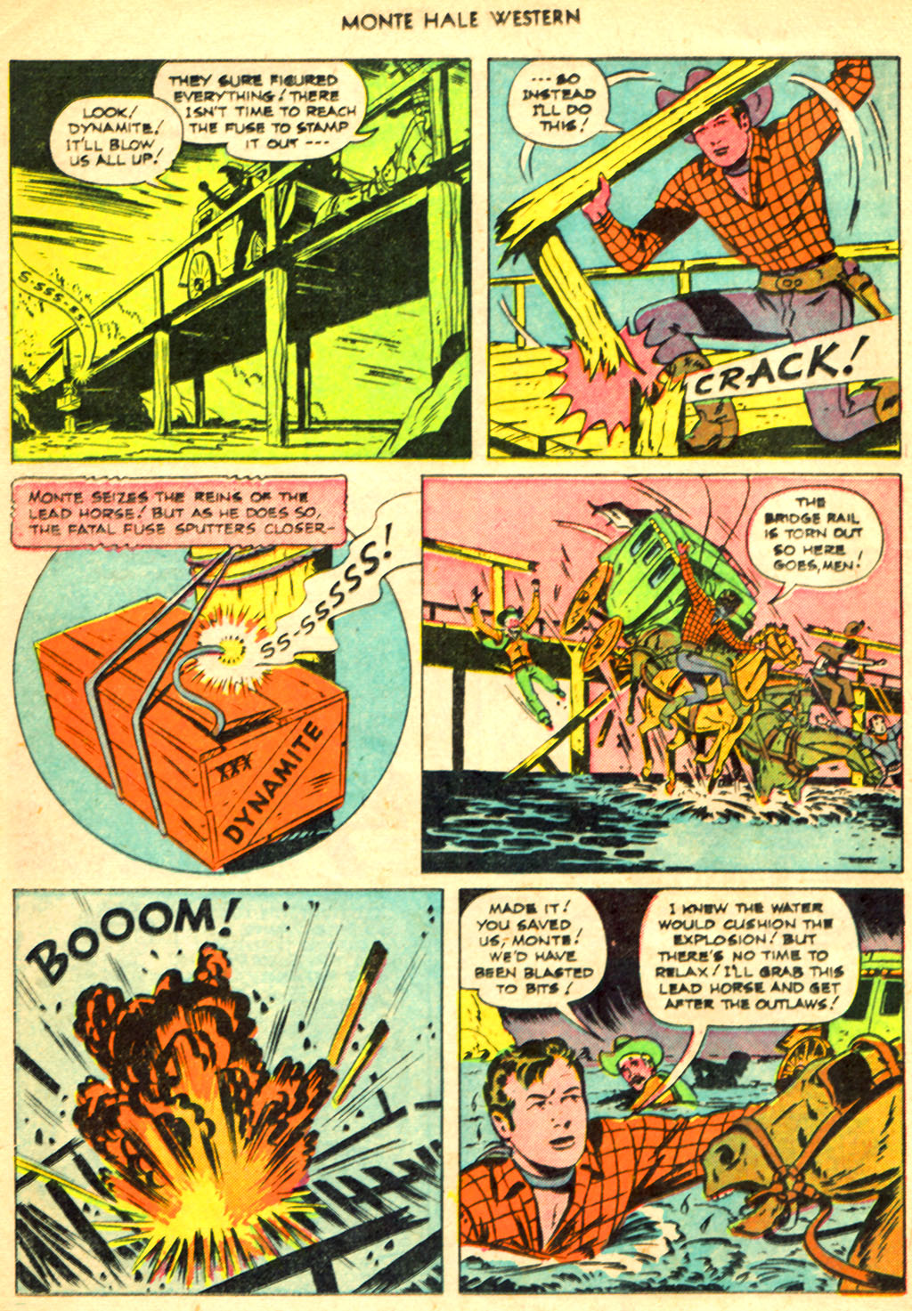 Read online Monte Hale Western comic -  Issue #61 - 12