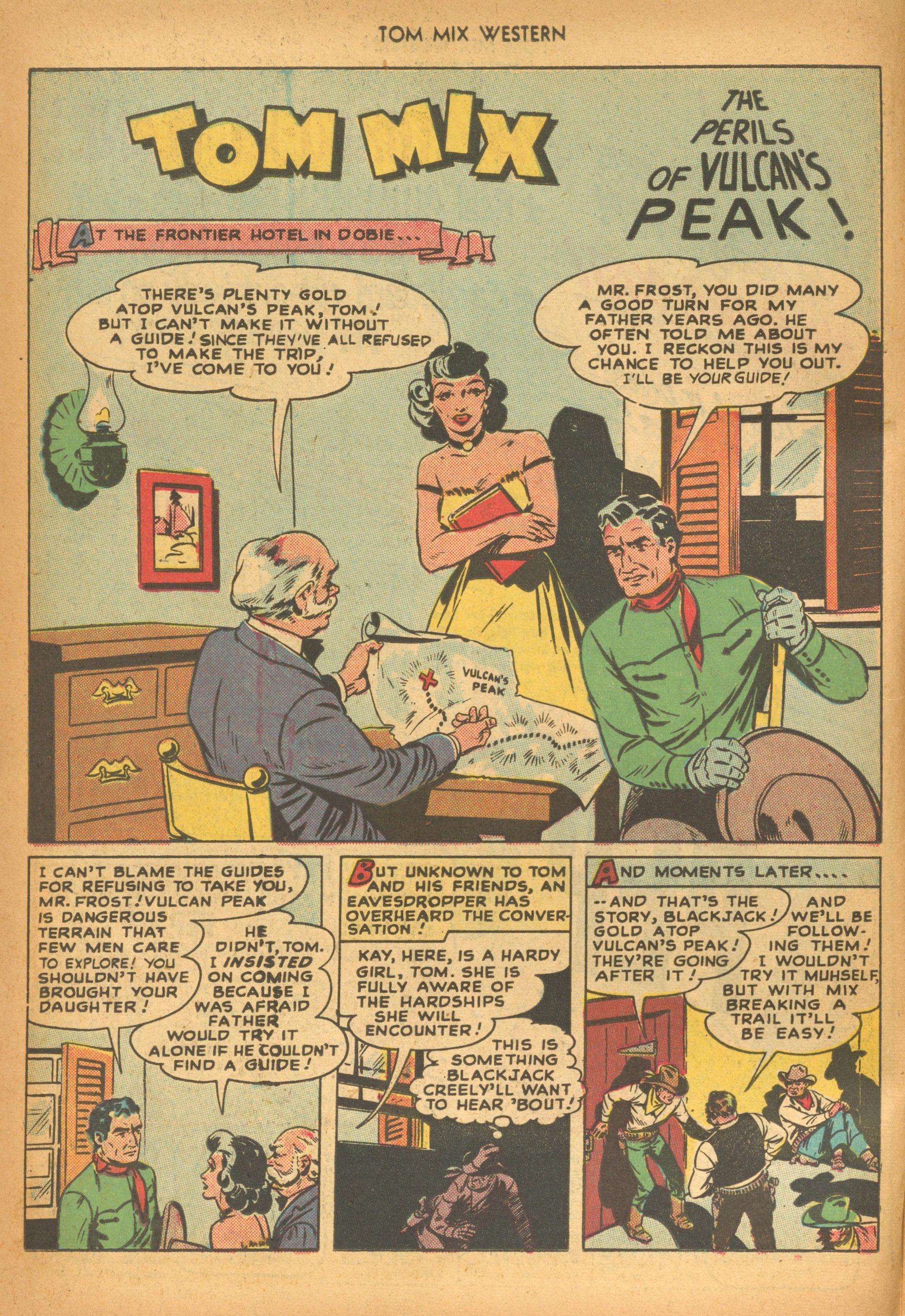 Read online Tom Mix Western (1948) comic -  Issue #16 - 14