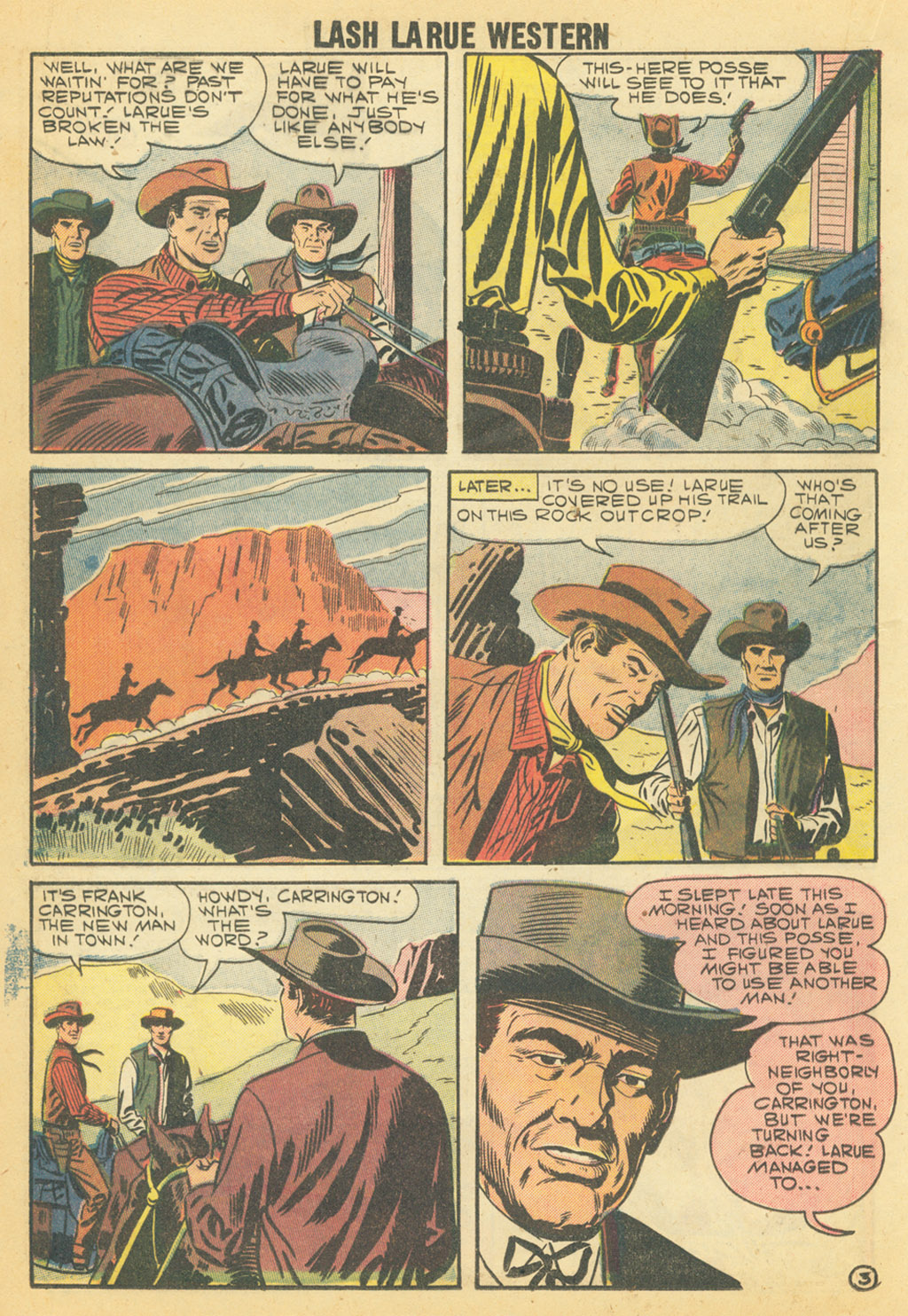 Read online Lash Larue Western (1949) comic -  Issue #68 - 29