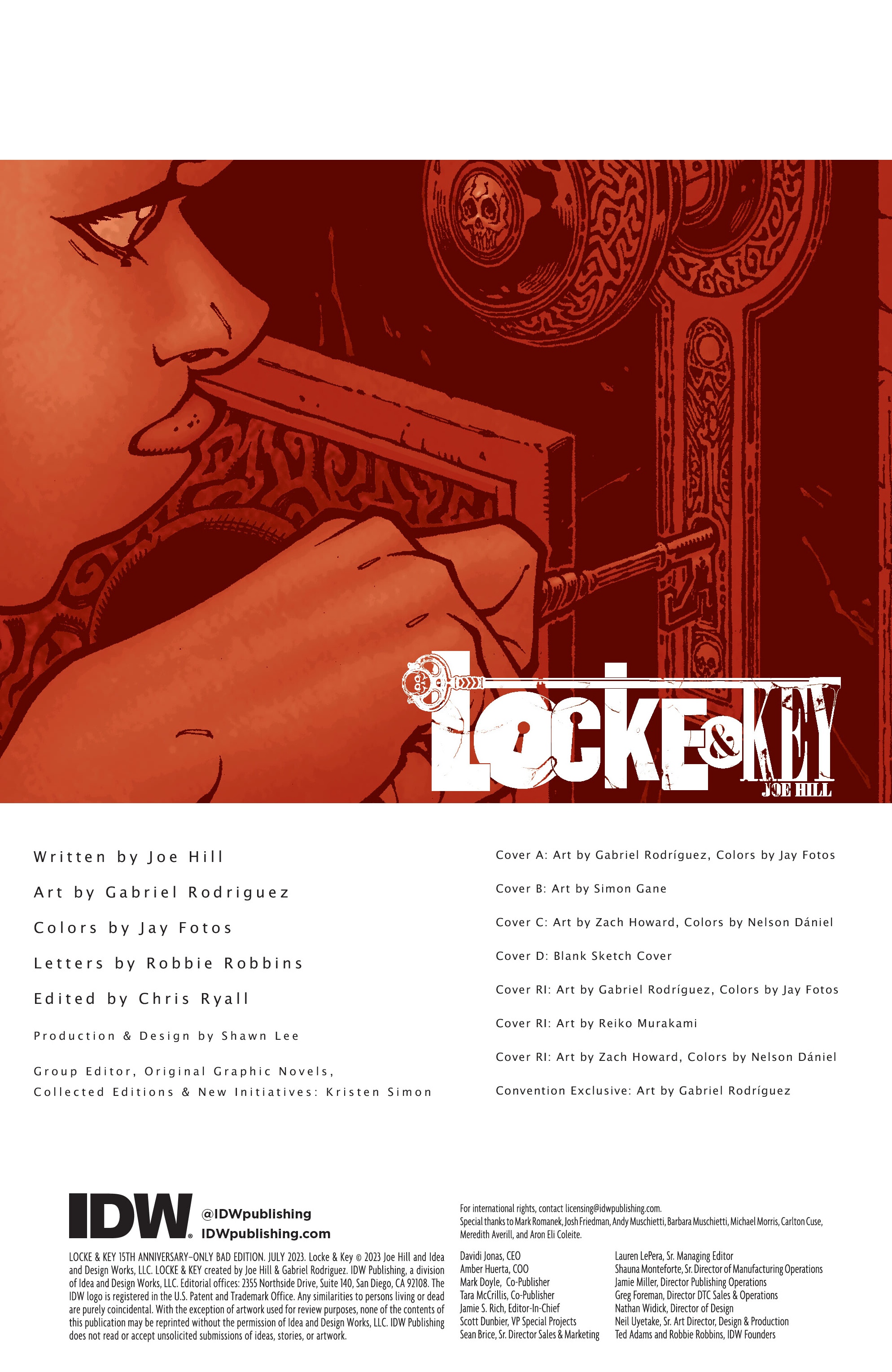 Read online Locke & Key: Welcome To Lovecraft #1: 15th Anniversary Edition comic -  Issue #1: 15th Anniversary Edition Full - 2