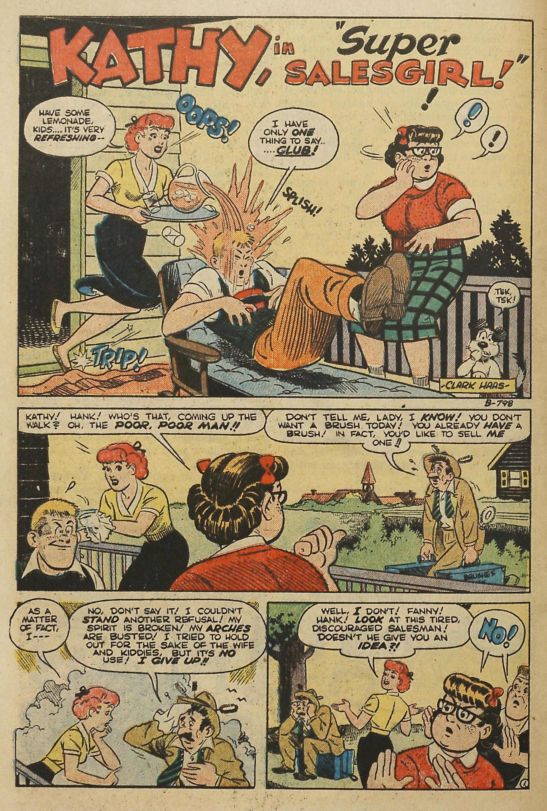 Read online Kathy (1949) comic -  Issue #5 - 28