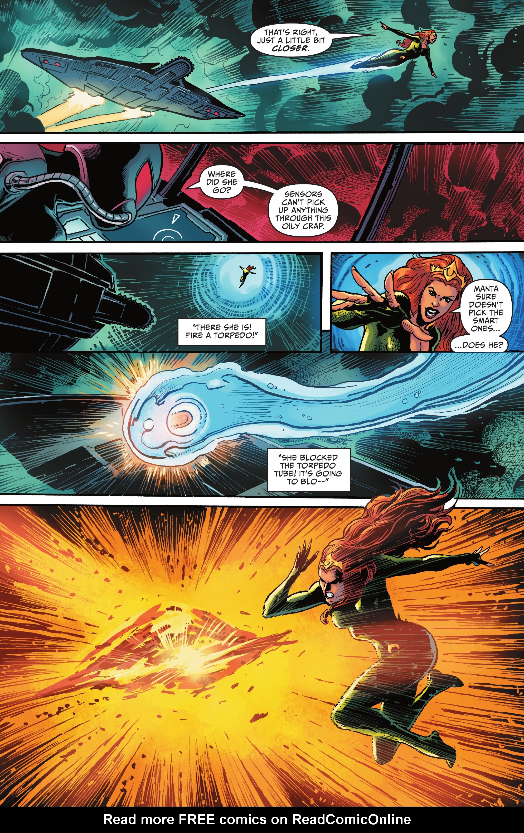 Read online Aquaman: Through Fire and Water comic -  Issue # Full - 15