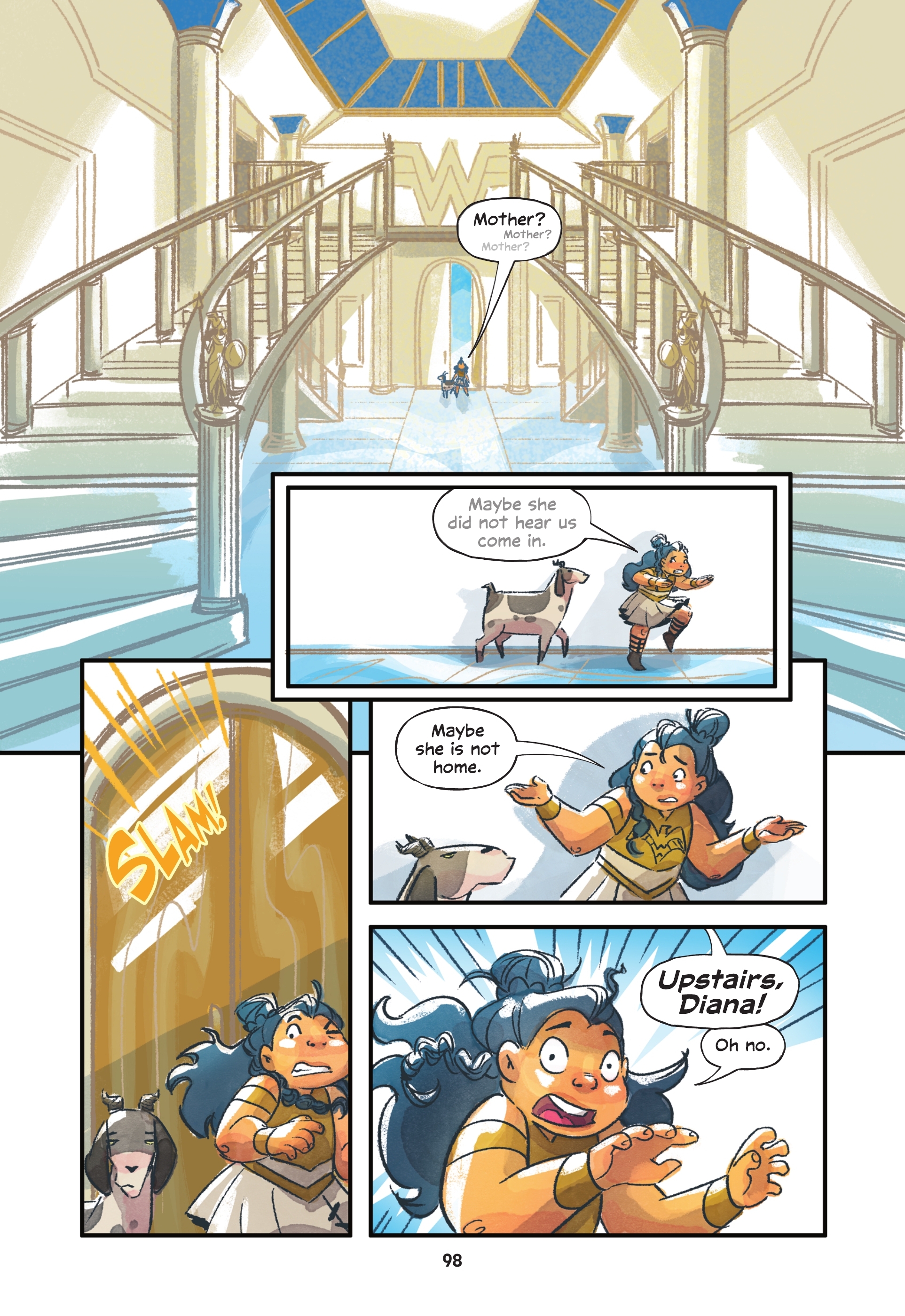 Read online Diana and the Hero's Journey comic -  Issue # TPB - 90