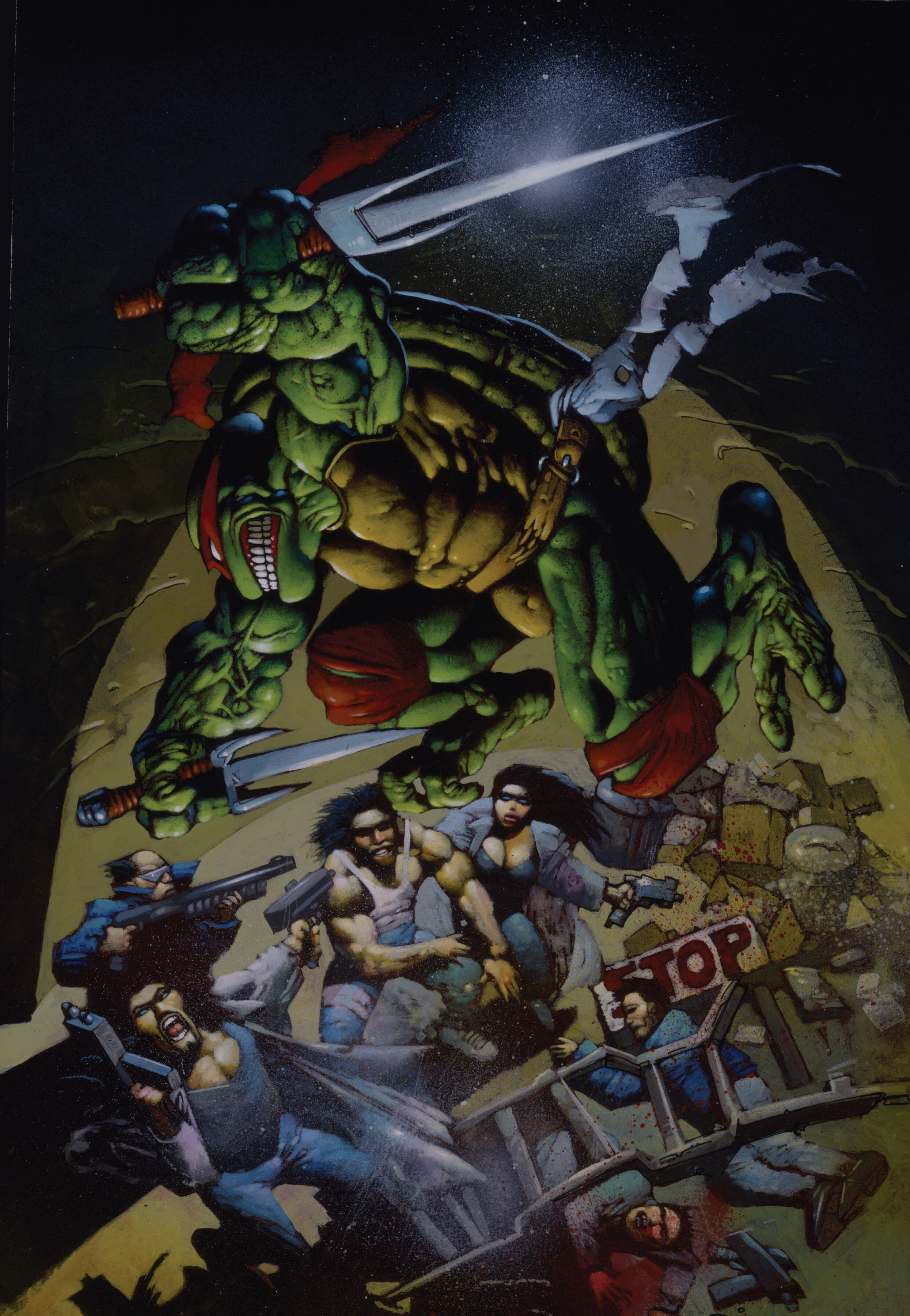 Read online Teenage Mutant Ninja Turtles: The Ultimate Collection comic -  Issue # TPB 7 - 114