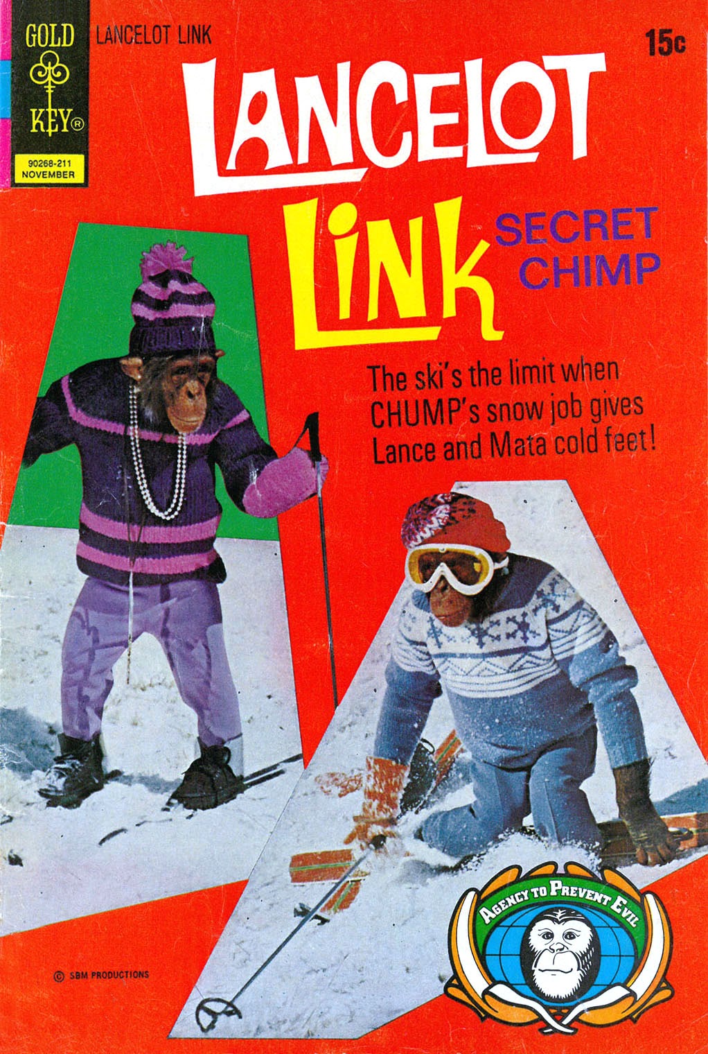 Read online Lancelot Link Secret Chimp comic -  Issue #7 - 1