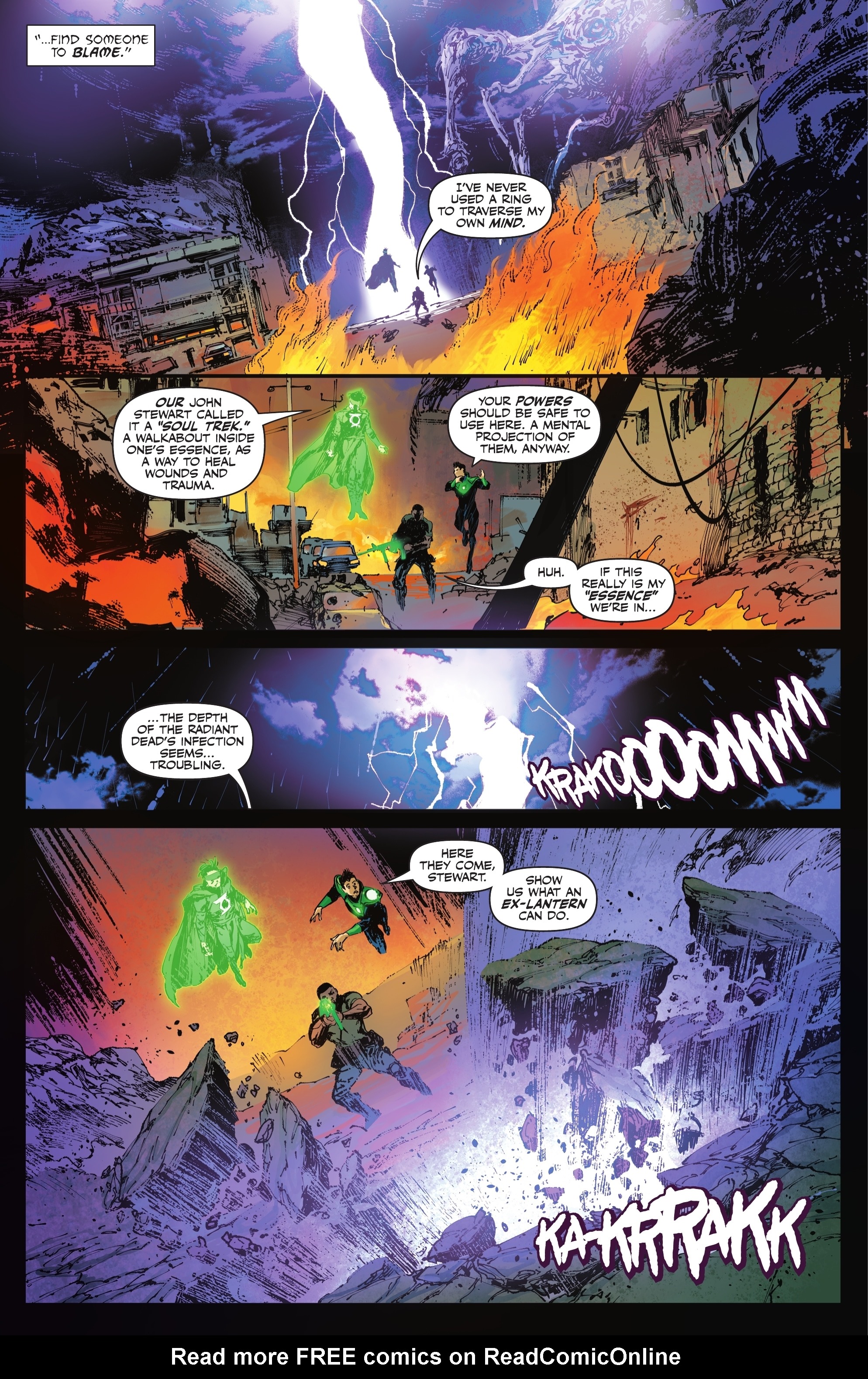 Read online Green Lantern: War Journal comic -  Issue #4 - 6