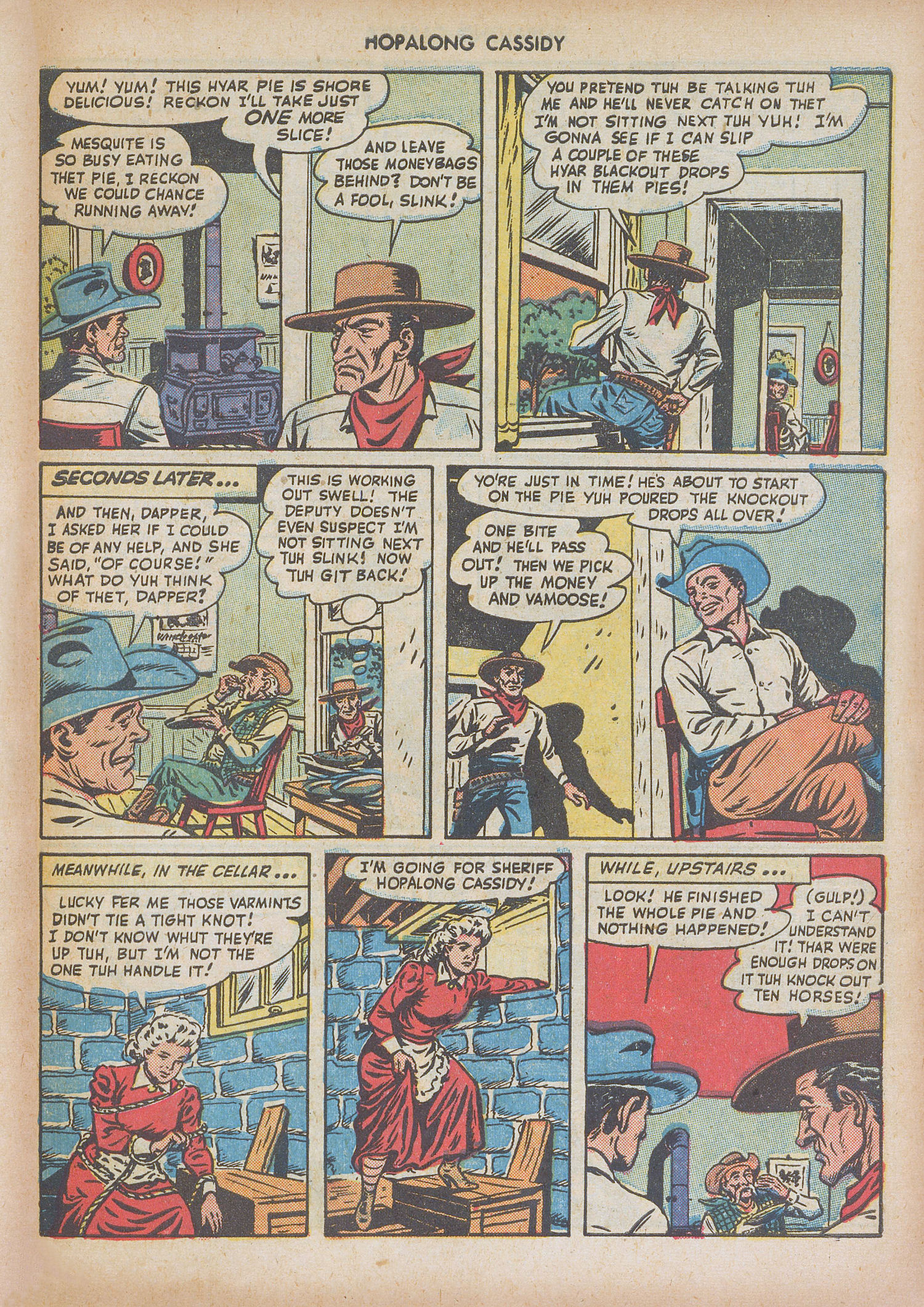Read online Hopalong Cassidy comic -  Issue #34 - 31