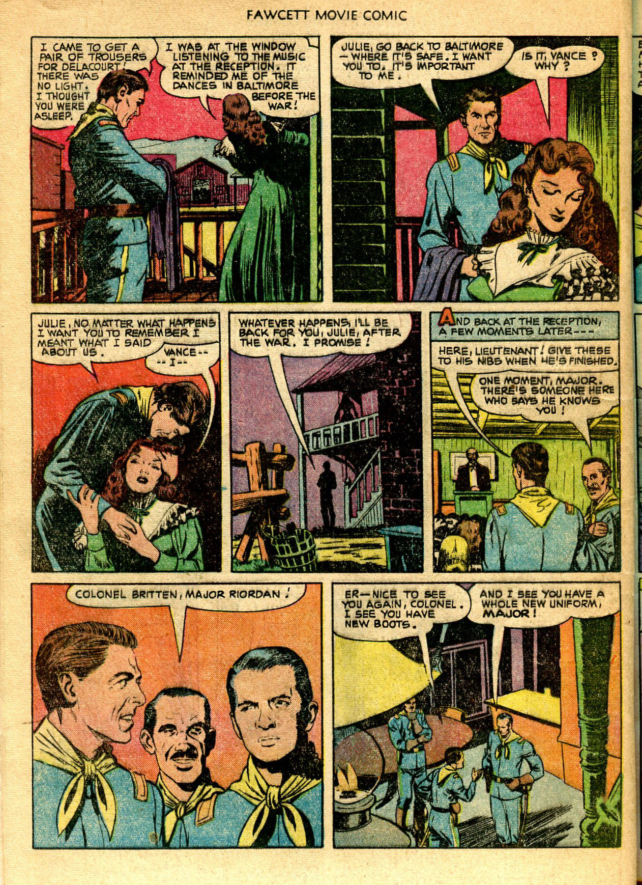 Read online Fawcett Movie Comic comic -  Issue #14 - 20