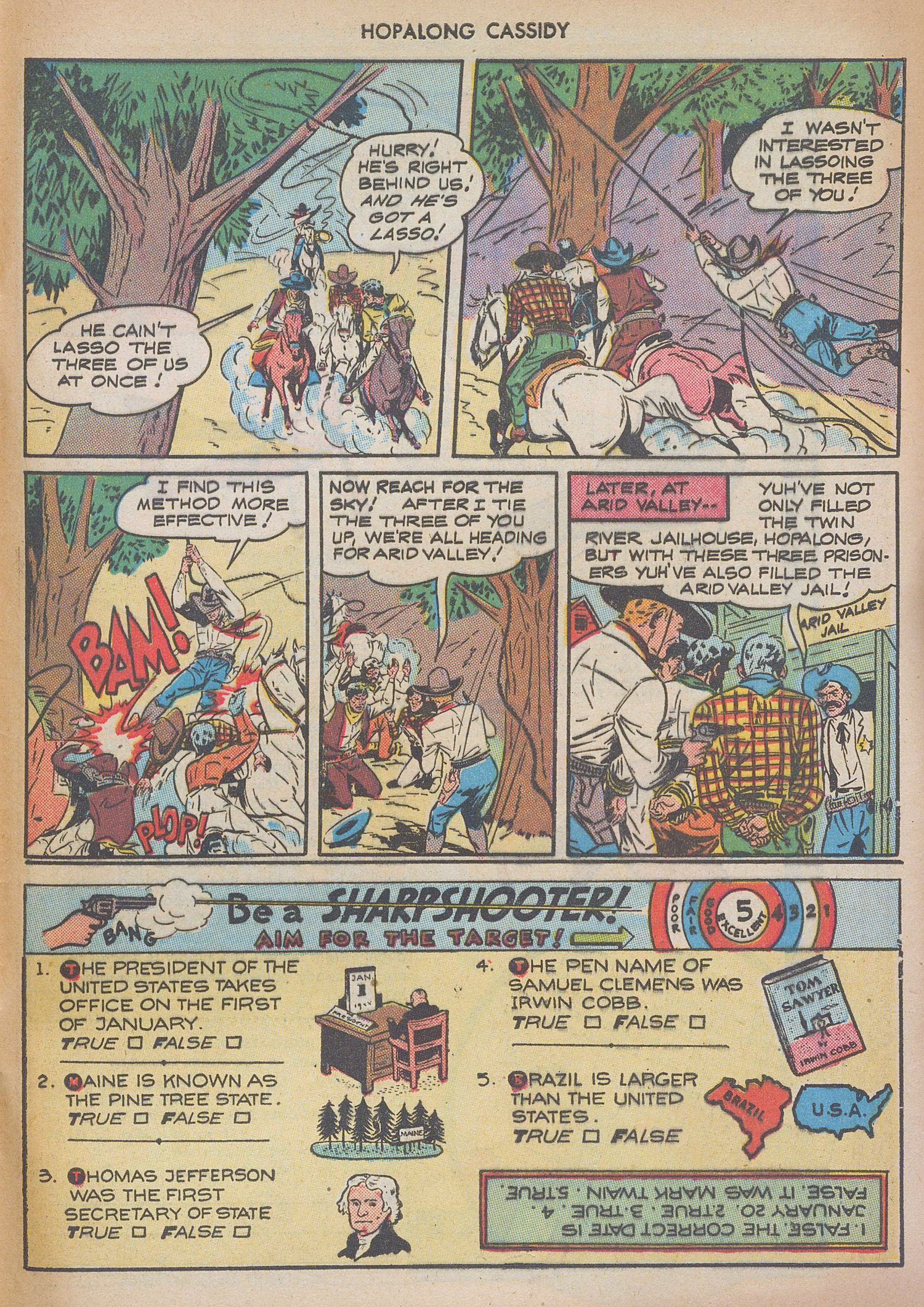 Read online Hopalong Cassidy comic -  Issue #18 - 49