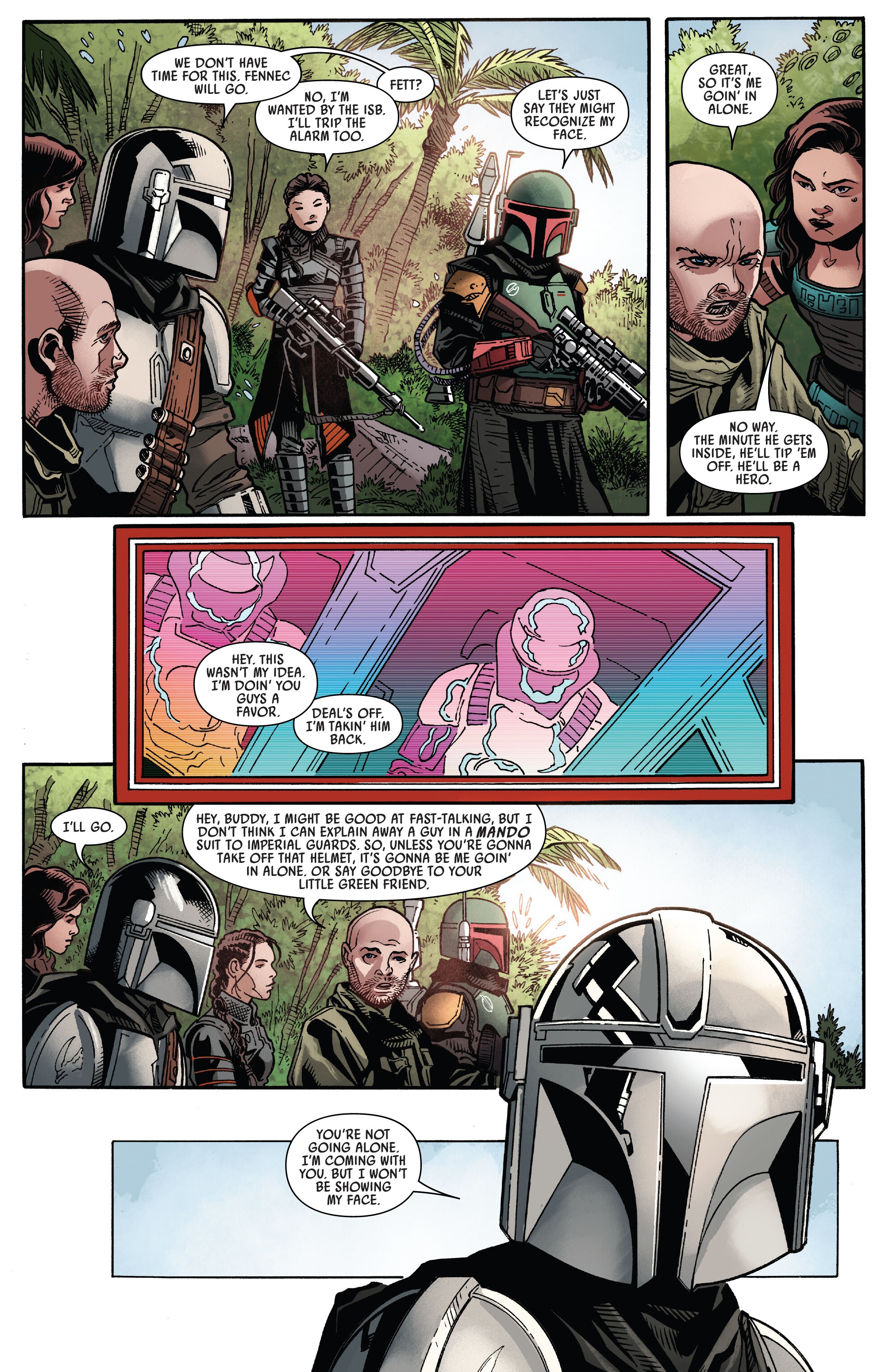 Read online Star Wars: The Mandalorian Season 2 comic -  Issue #7 - 8