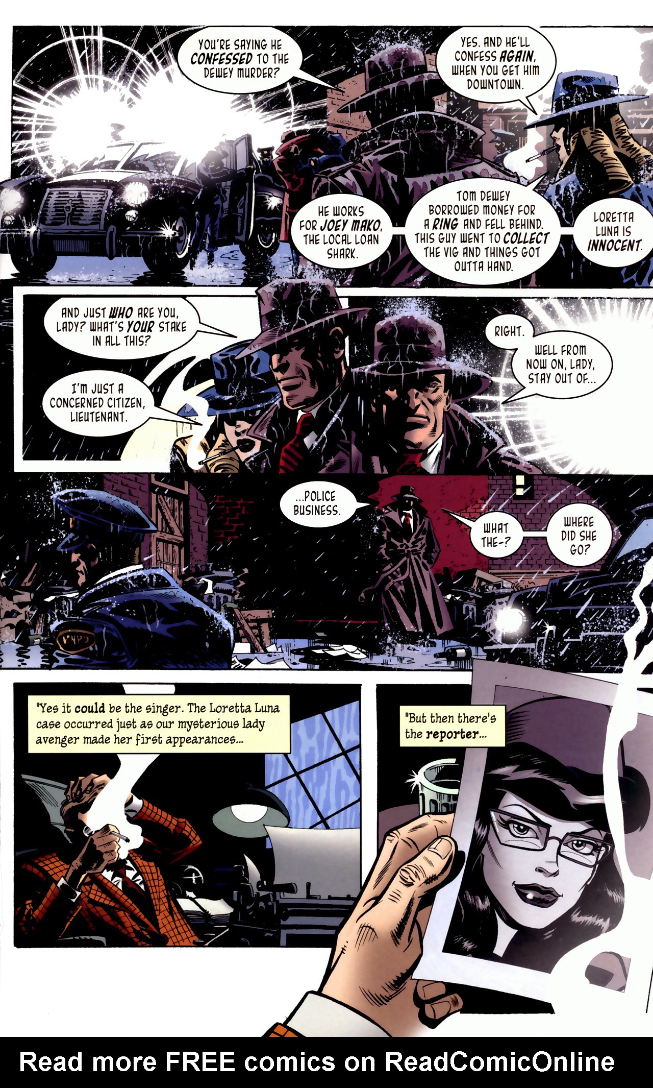 Read online Femme Noir: The Dark City Diaries comic -  Issue #1 - 24