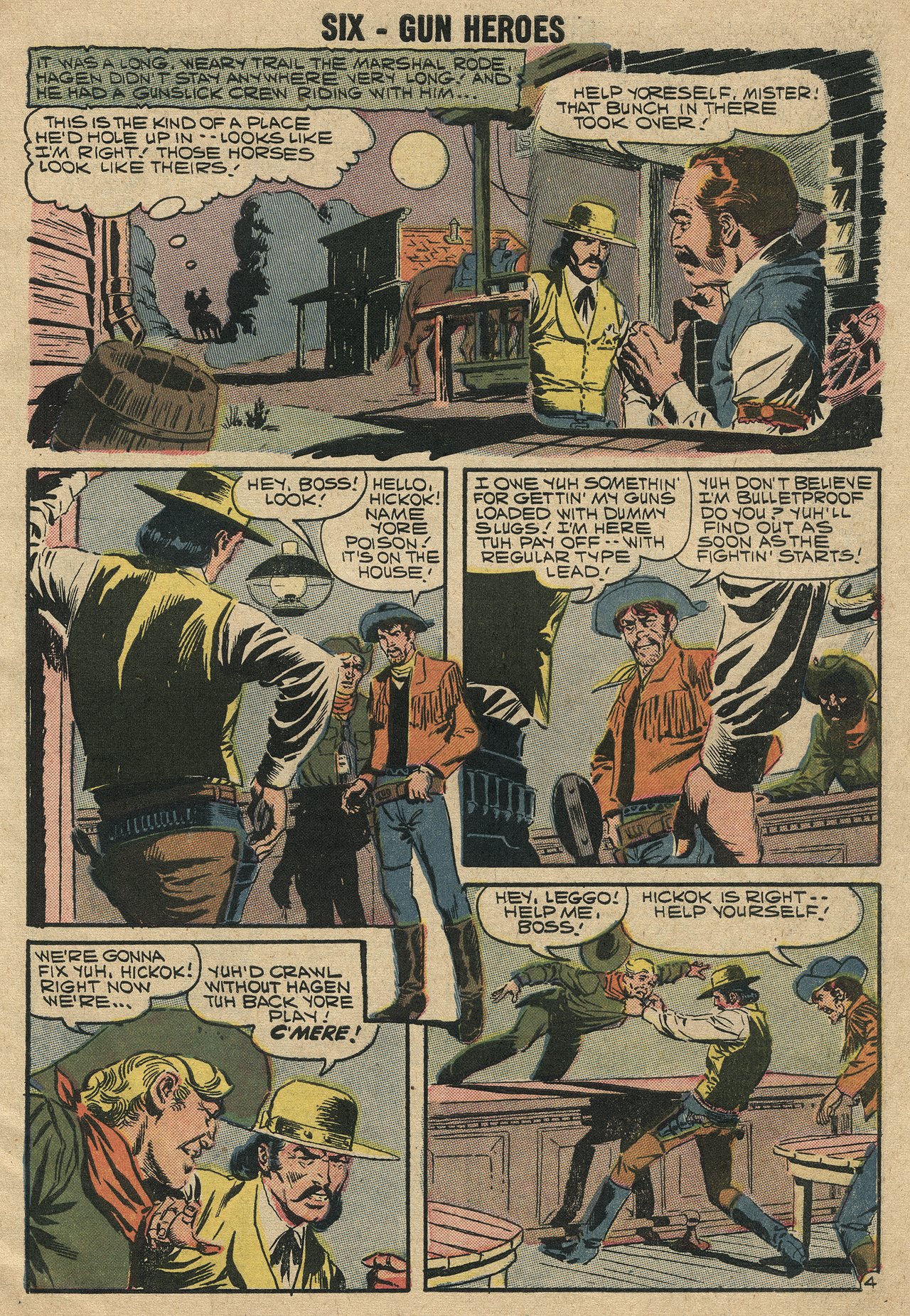 Read online Six-Gun Heroes comic -  Issue #46 - 7