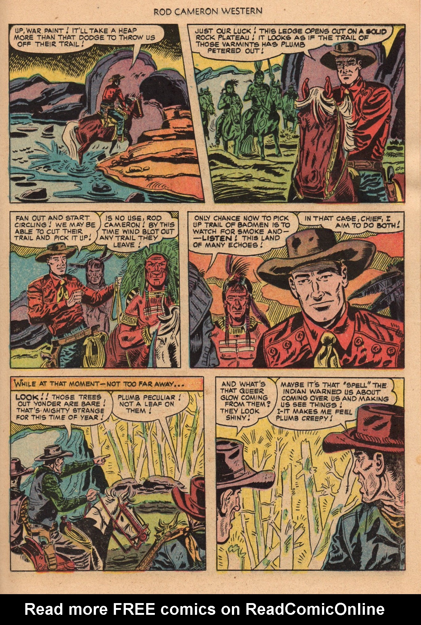 Read online Rod Cameron Western comic -  Issue #6 - 25