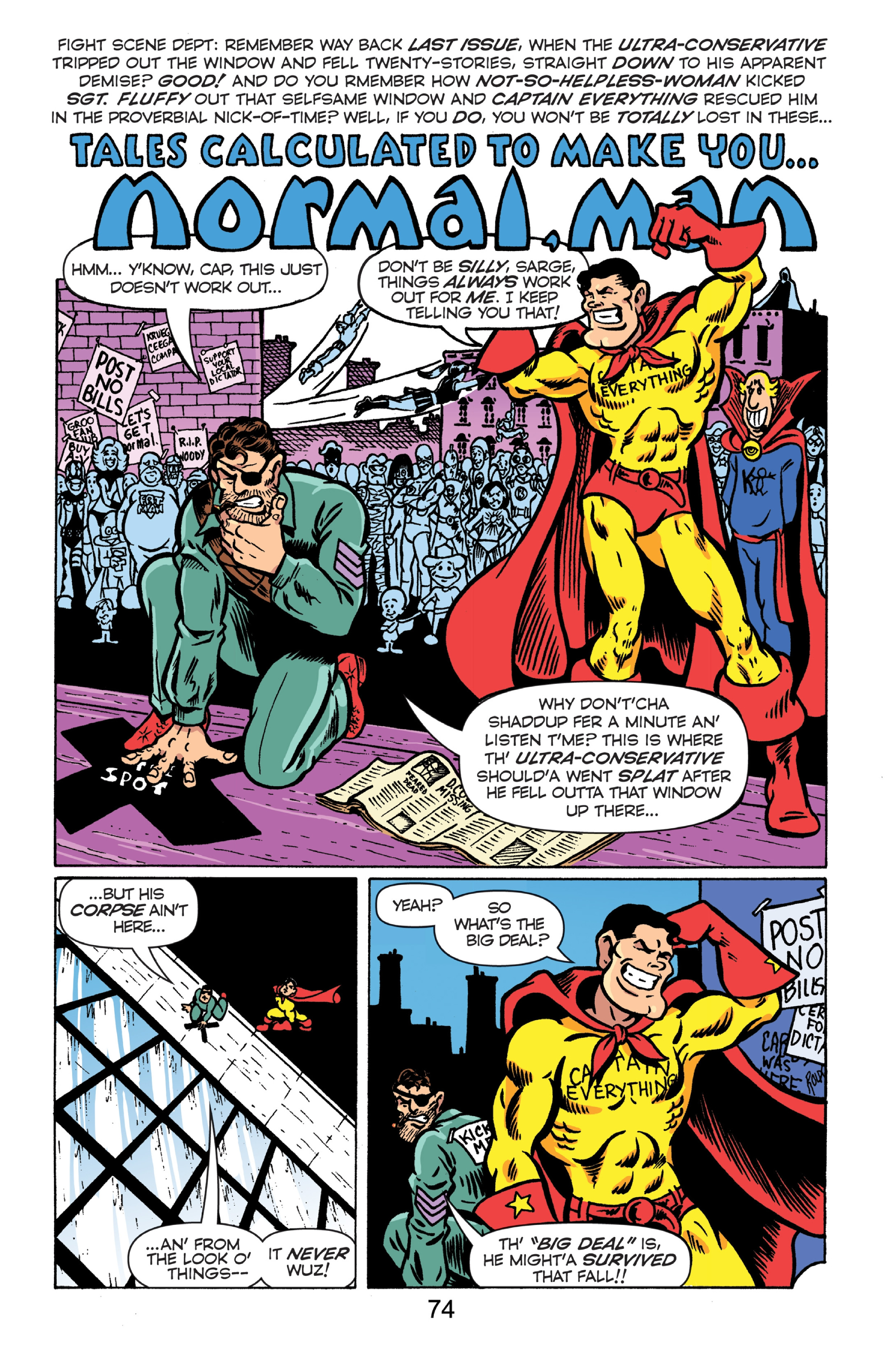 Read online Normalman 40th Anniversary Omnibus comic -  Issue # TPB (Part 1) - 76