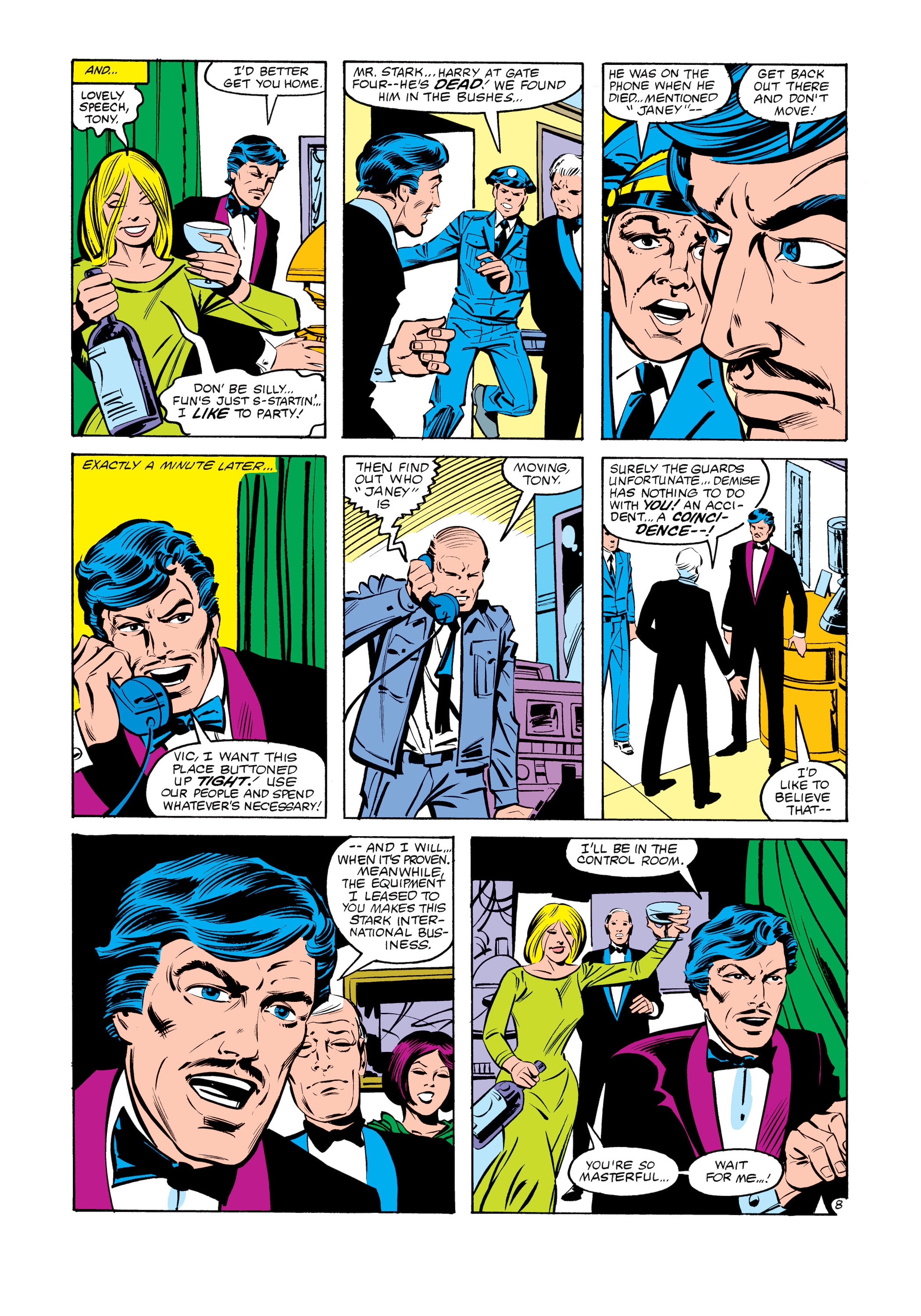 Read online Marvel Masterworks: The Invincible Iron Man comic -  Issue # TPB 16 (Part 1) - 62