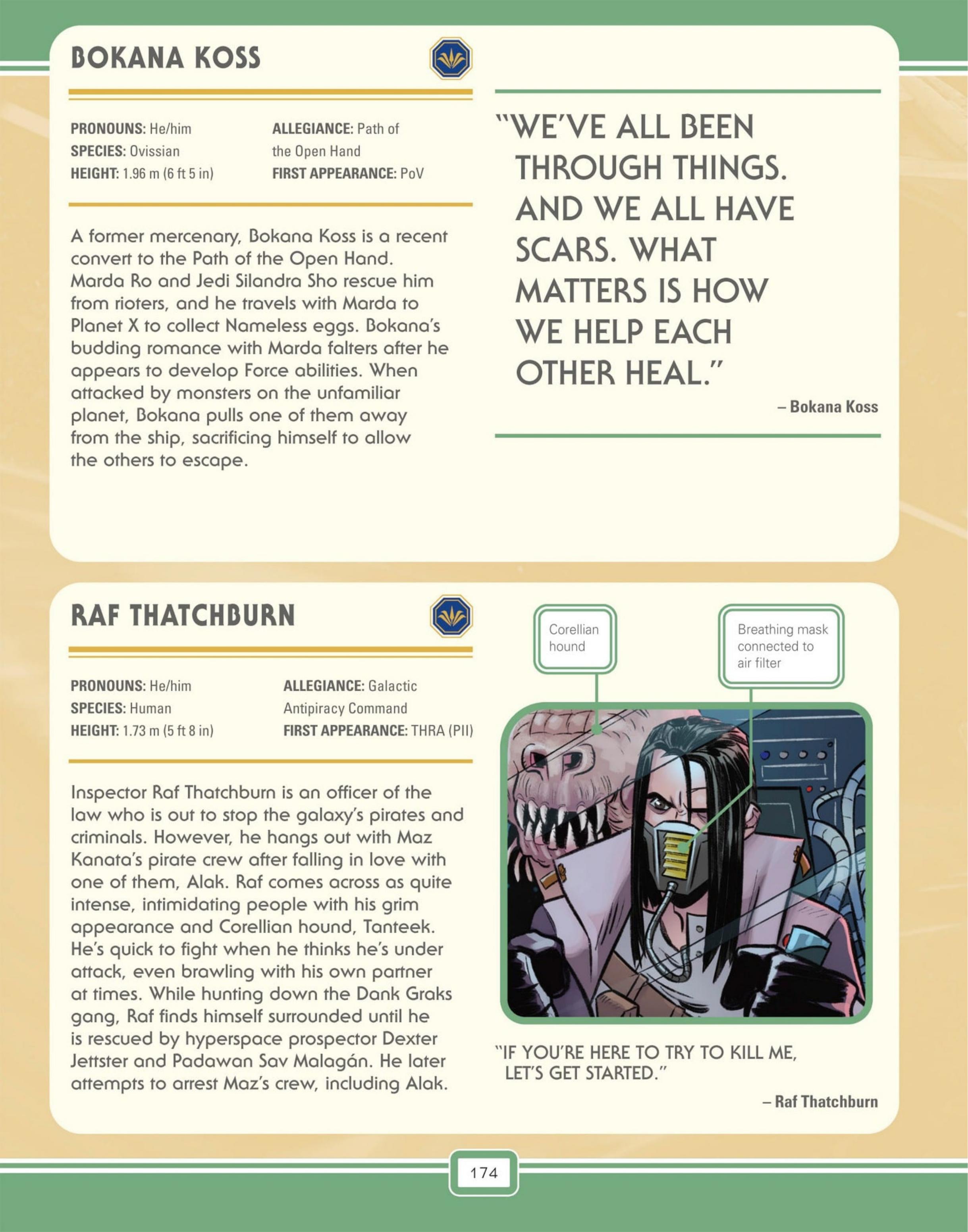 Read online Star Wars: The High Republic Character Encyclopedia comic -  Issue # TPB (Part 2) - 77