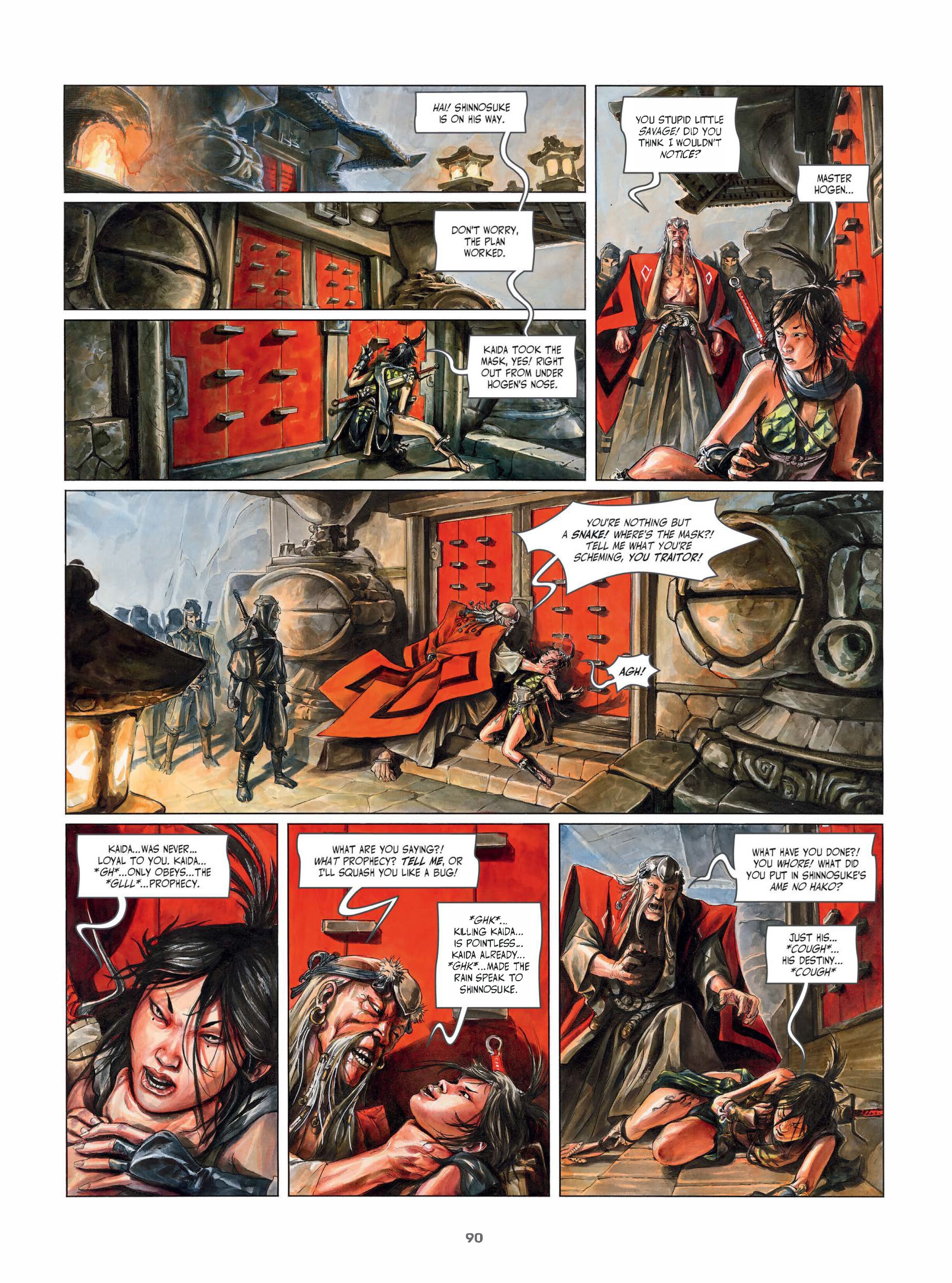 Read online Legends of the Pierced Veil: The Mask of Fudo comic -  Issue # TPB (Part 1) - 89