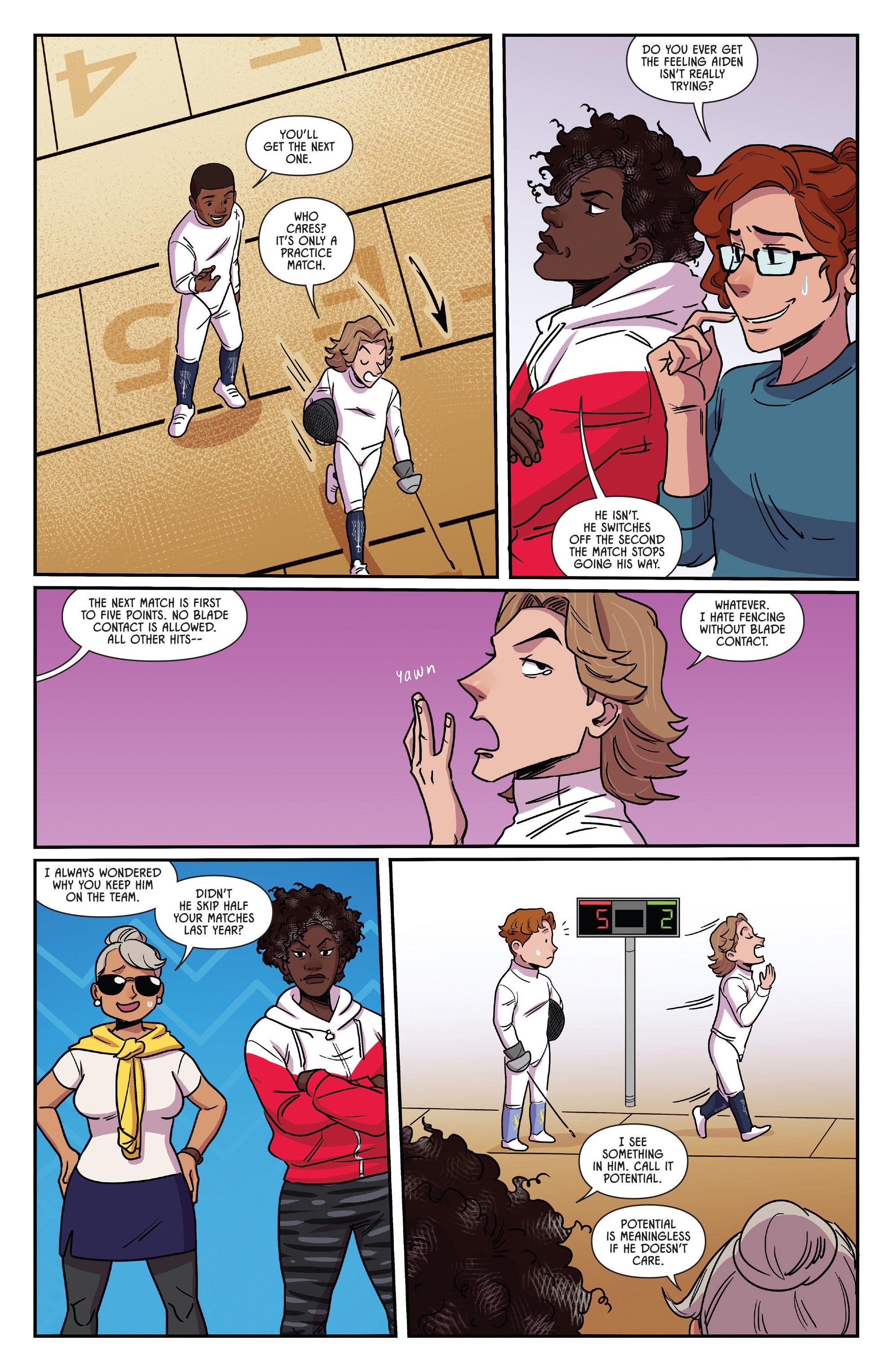Read online Fence comic -  Issue # _TPB 5 - 64