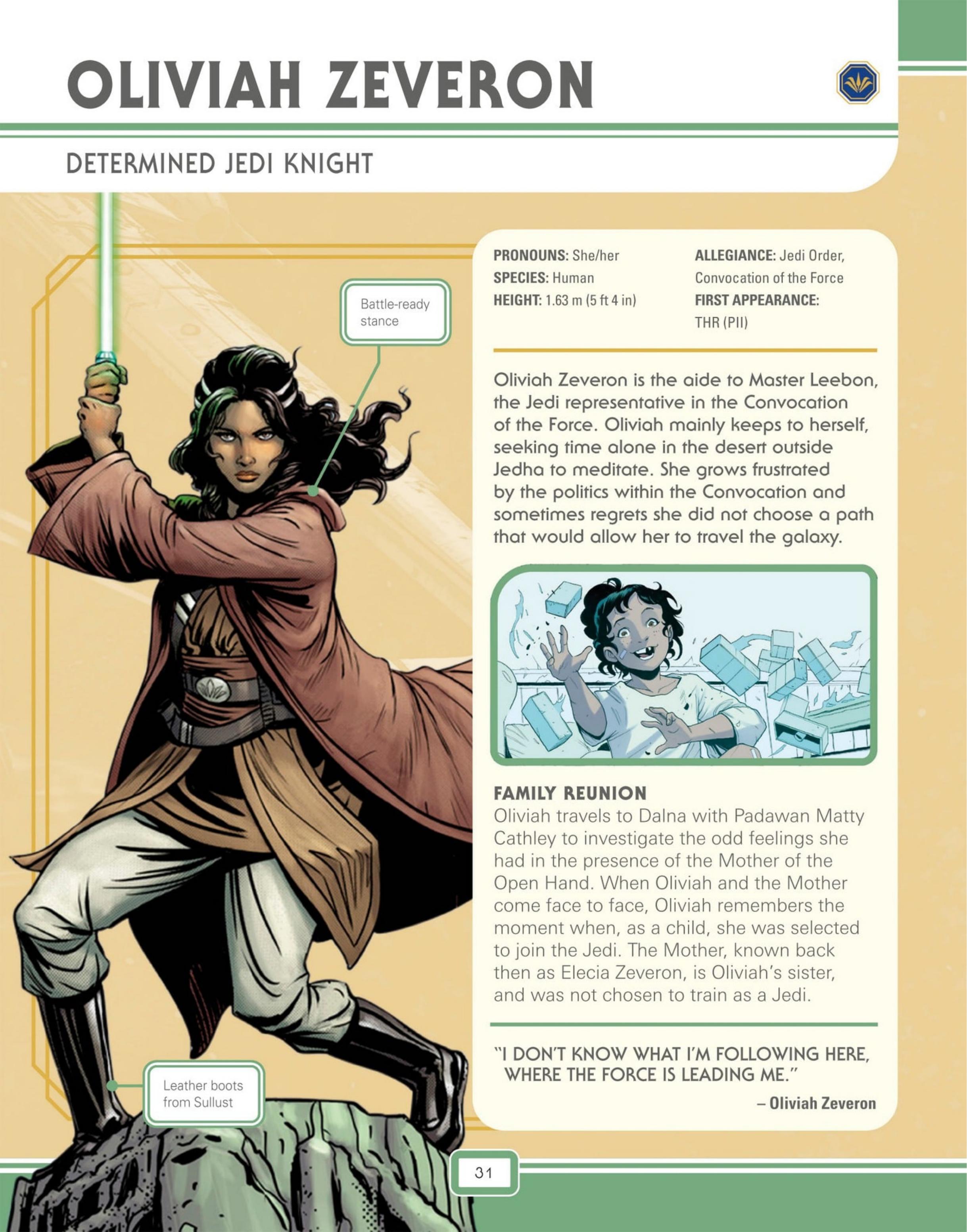 Read online Star Wars: The High Republic Character Encyclopedia comic -  Issue # TPB (Part 1) - 33