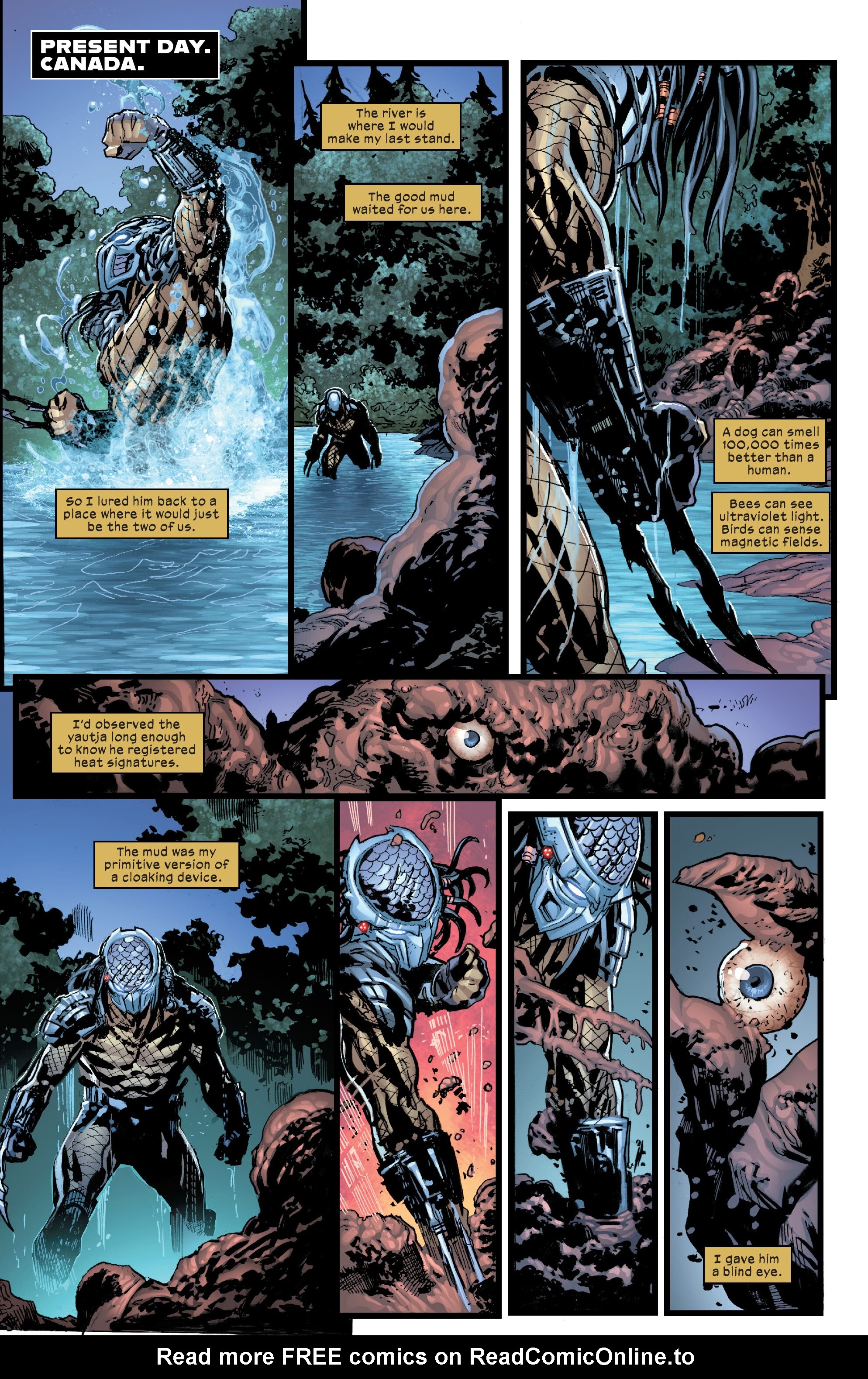 Read online Predator vs. Wolverine comic -  Issue #4 - 23