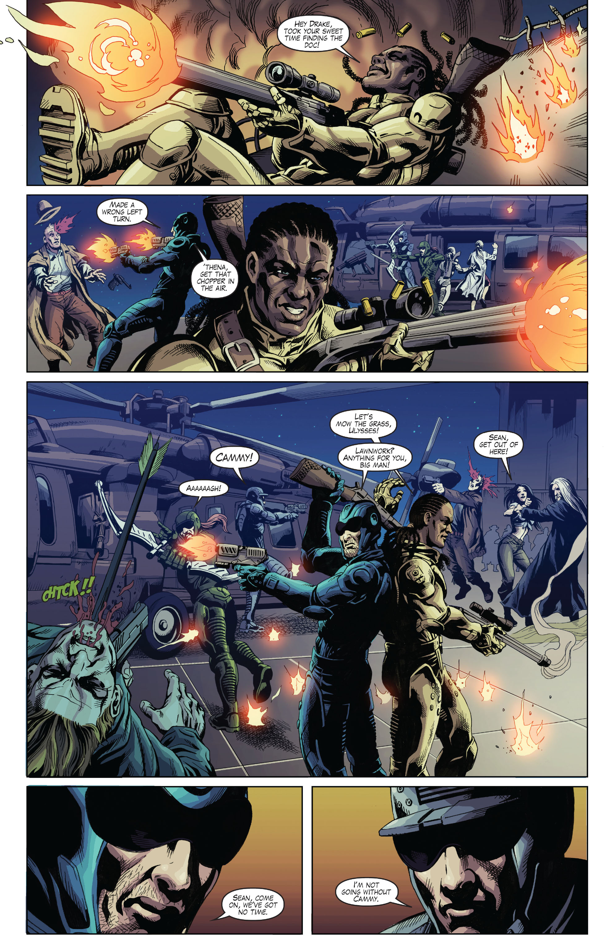 Read online Marksmen comic -  Issue #4 - 21