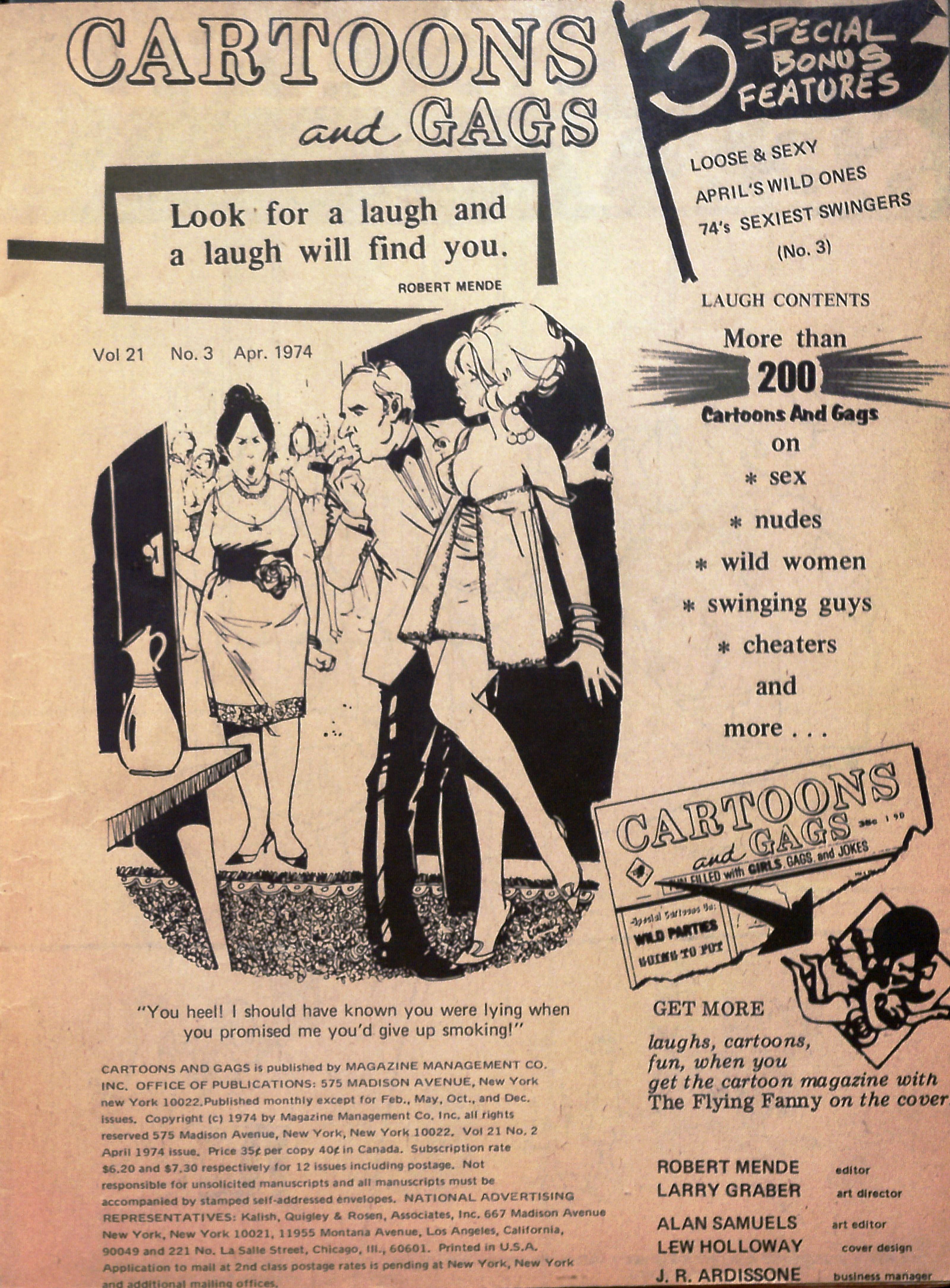 Read online Cartoons and Gags comic -  Issue #90 - 3