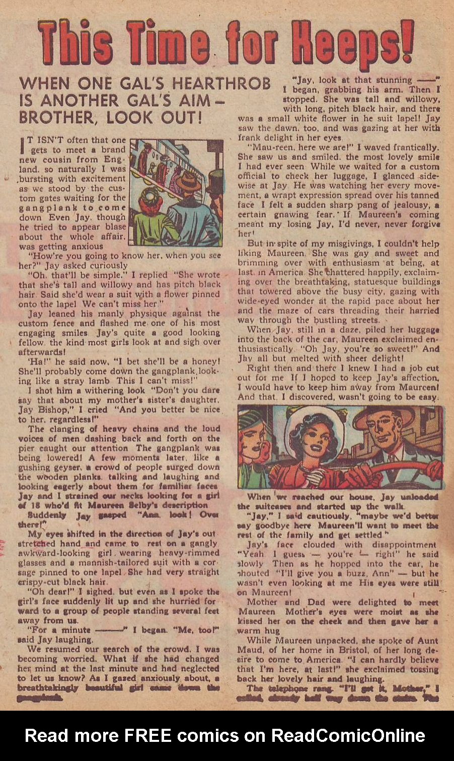Read online Young Love (1949) comic -  Issue #4 - 36