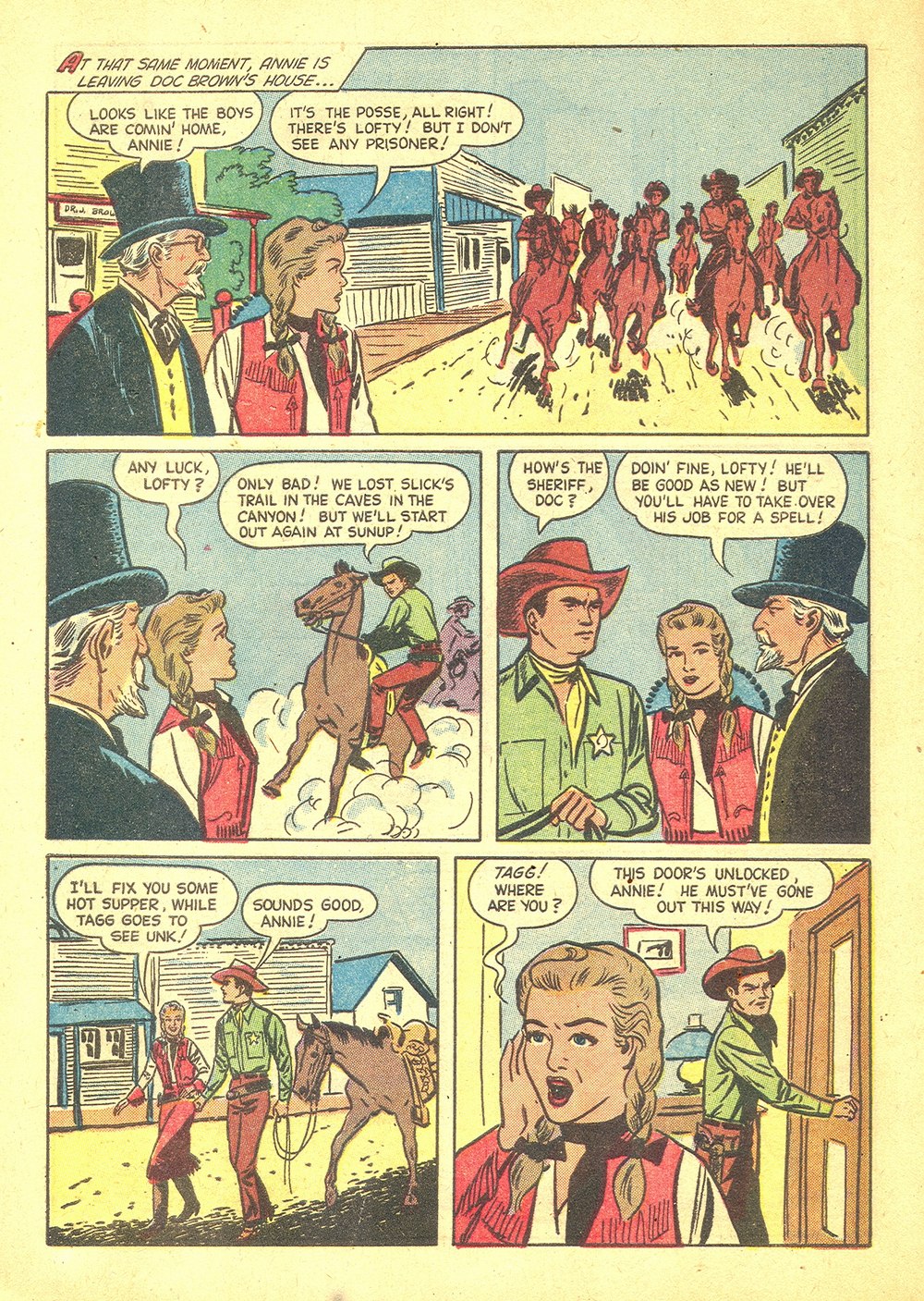 Read online Annie Oakley & Tagg comic -  Issue #4 - 8