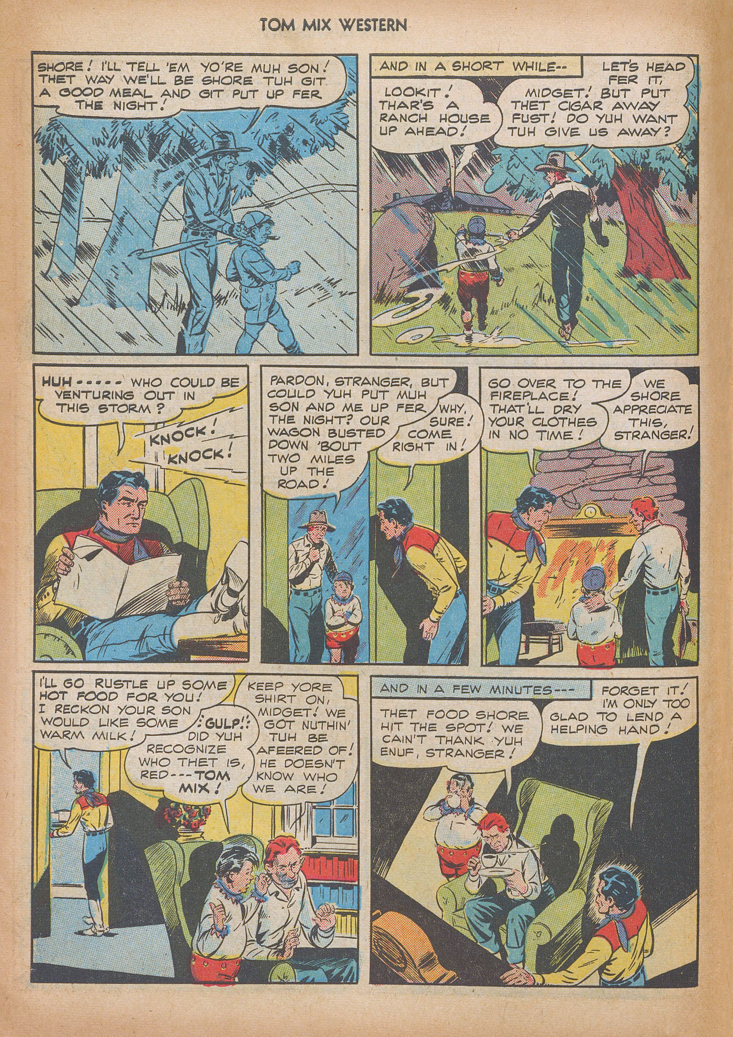 Read online Tom Mix Western (1948) comic -  Issue #9 - 6